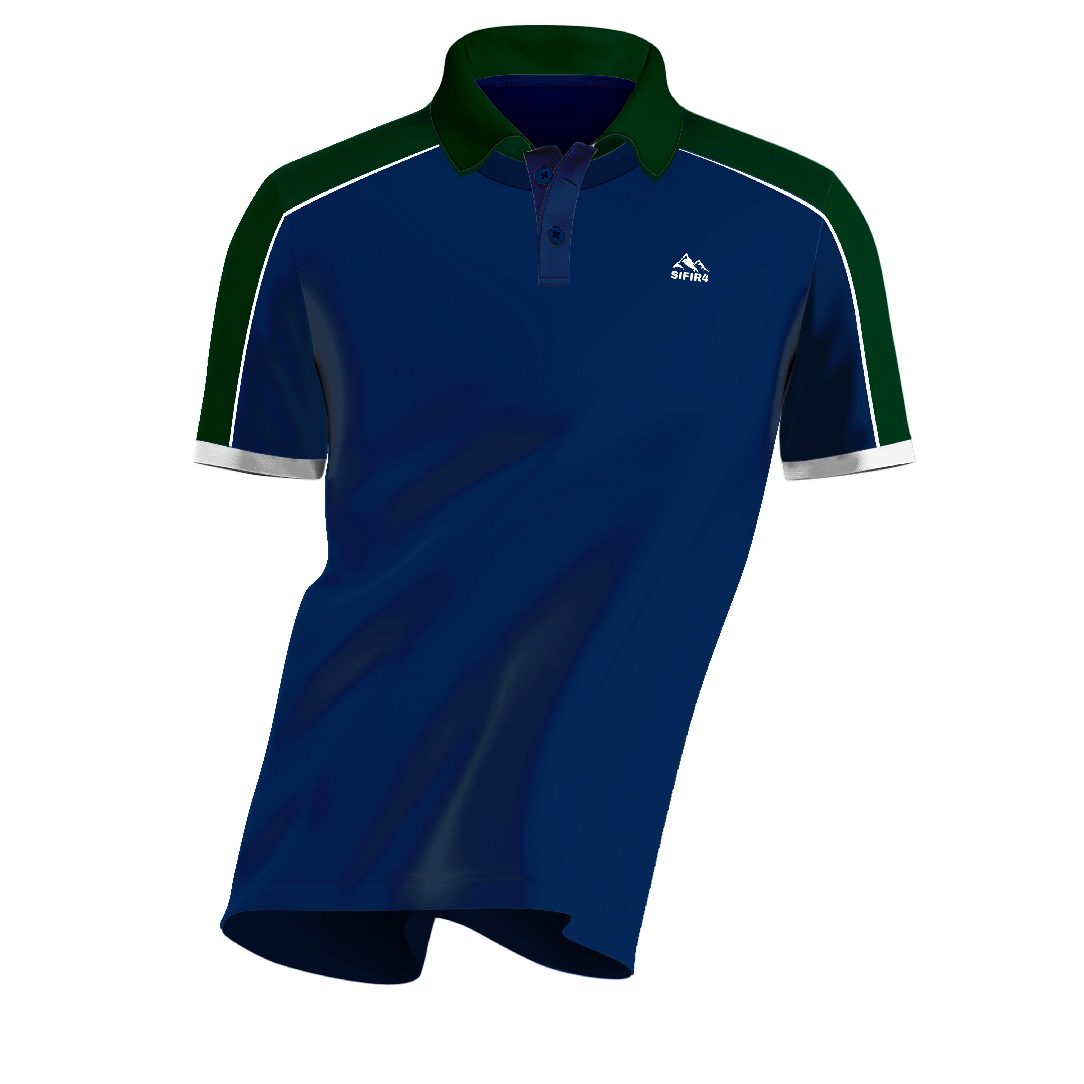 SIFIR4 Polo Yaka T-Shirt SFR0404 - Lacivert