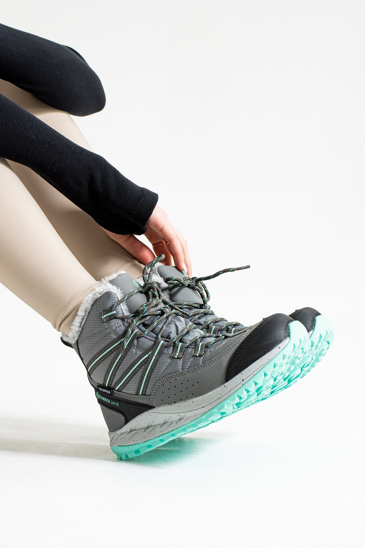 Hammer Jack Kendall Su Geçirmez Gri Outdoor Kadın Bot 10123070-Z