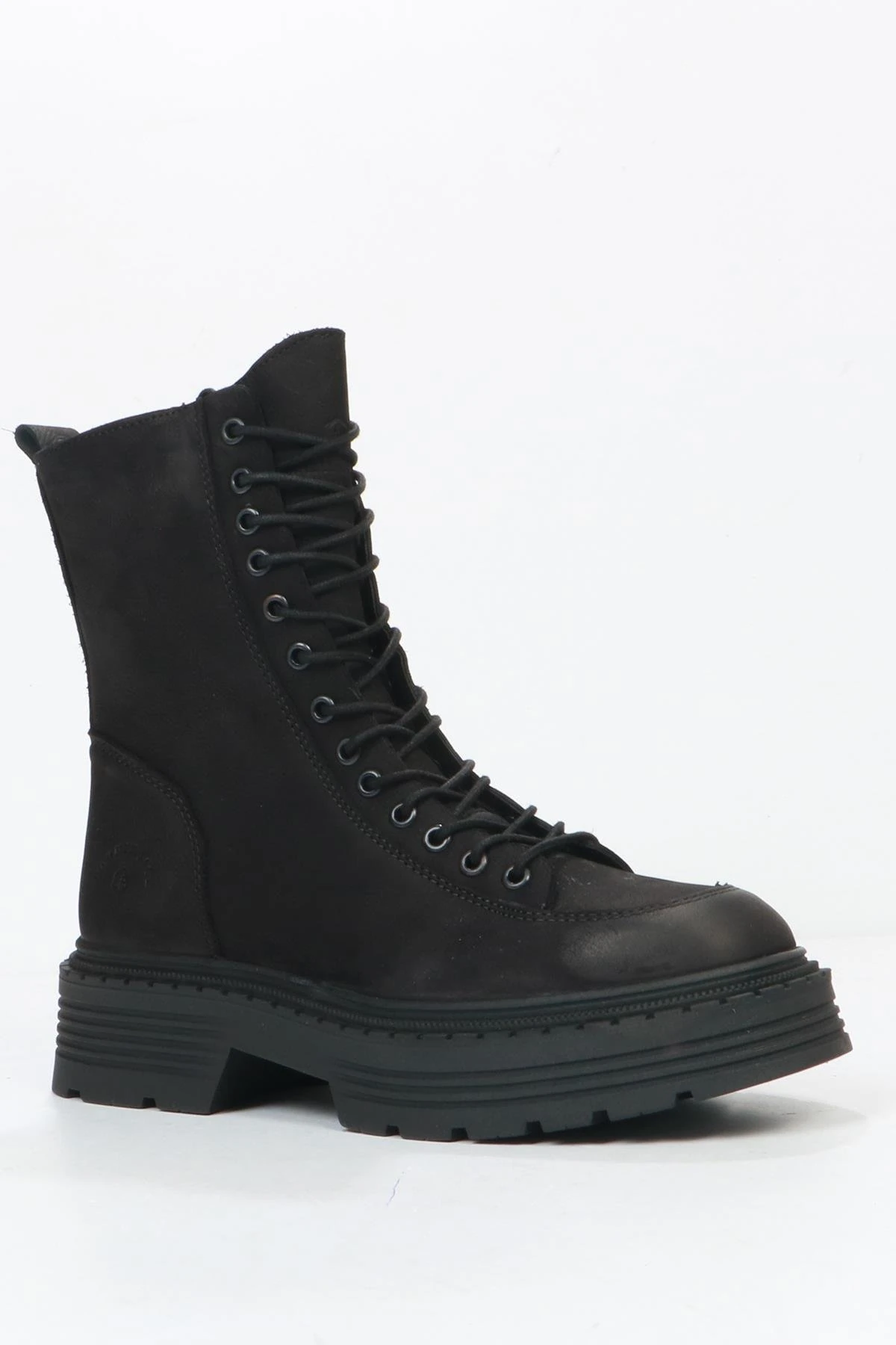 Hammer Jack Loberia Hakiki Deri Siyah Torje Kadın Bot