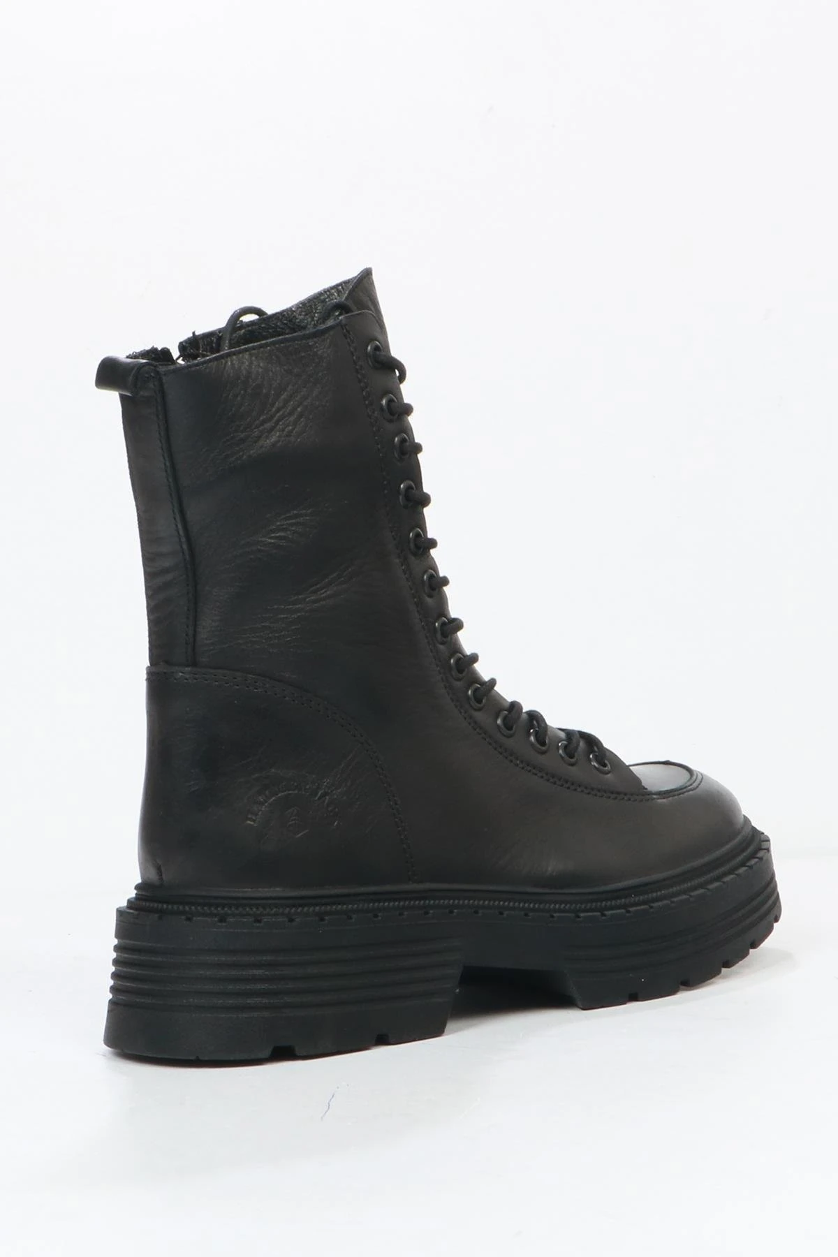 Hammer Jack Loberia Hakiki Deri Siyah Kadın Bot 102 23935-Z