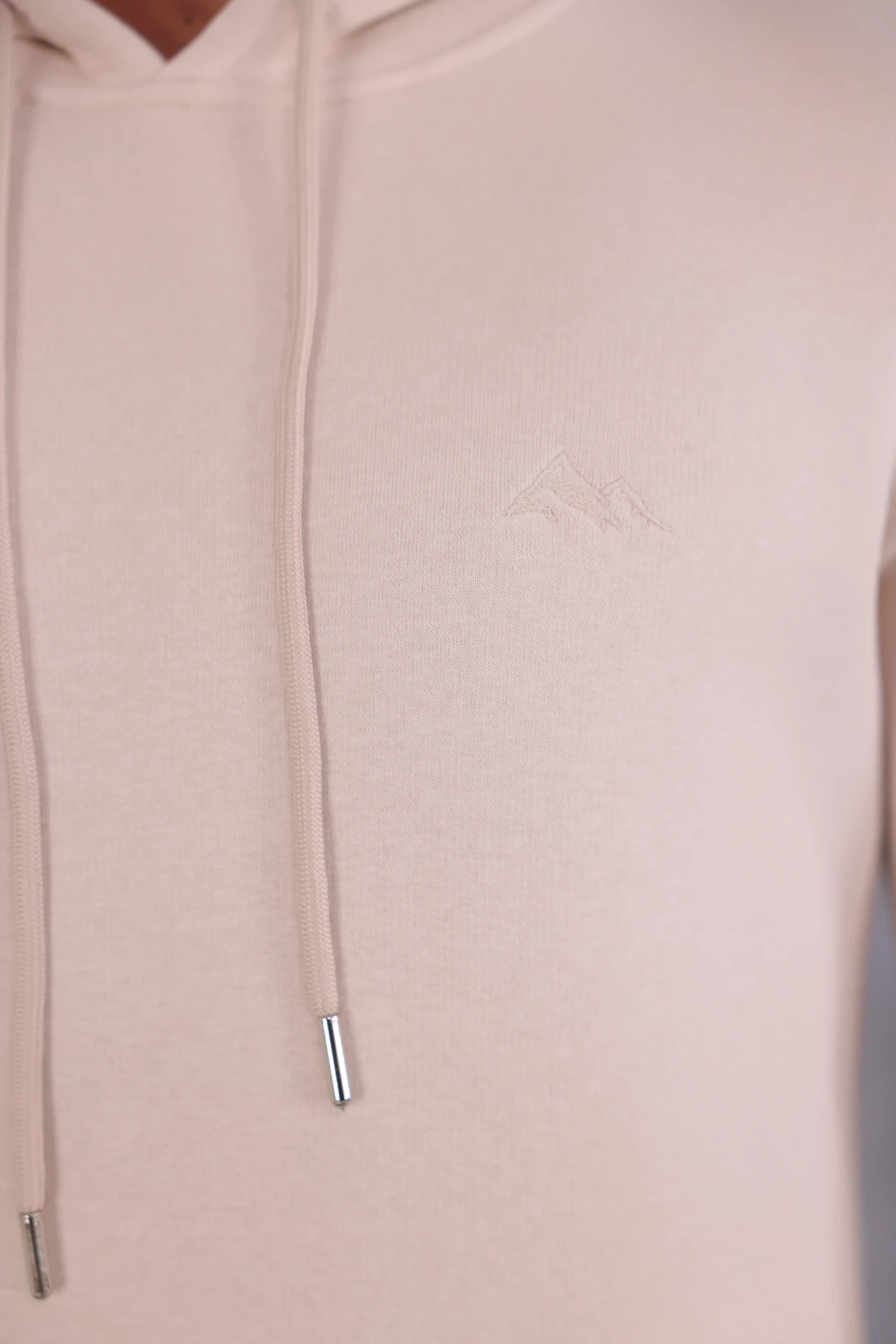 SIFIR4 3 İplik Şardonlu Kapüşonlu Sweatshirt Koyu Krem