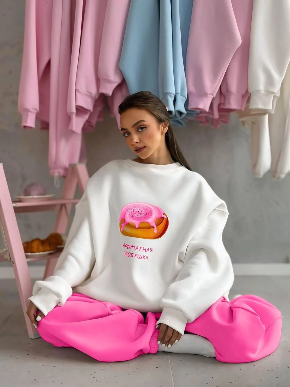 BASKILI 3 İPLİK ALT ÜST TAKIM