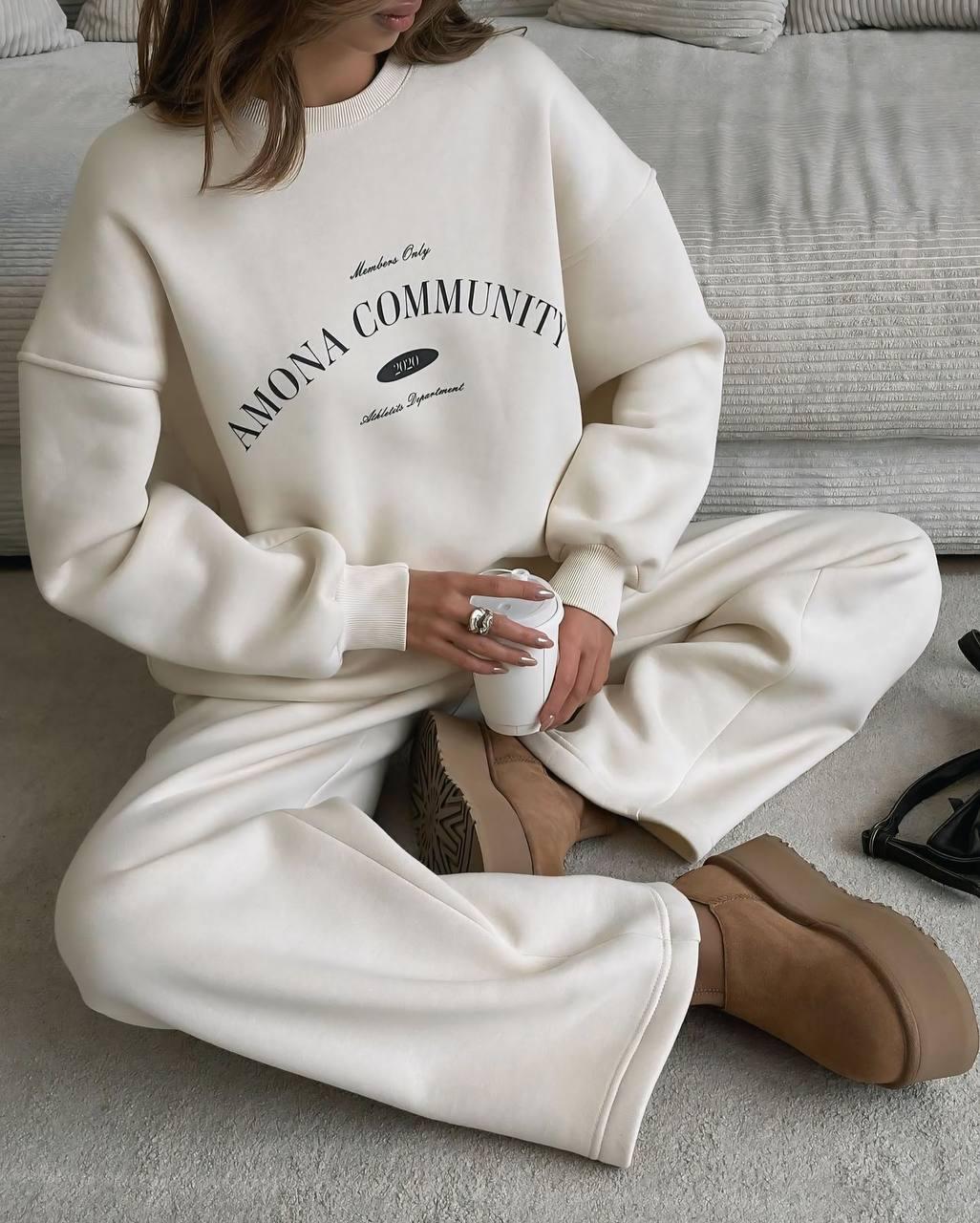 BASKILI 3 İPLİK ALT ÜST TAKIM