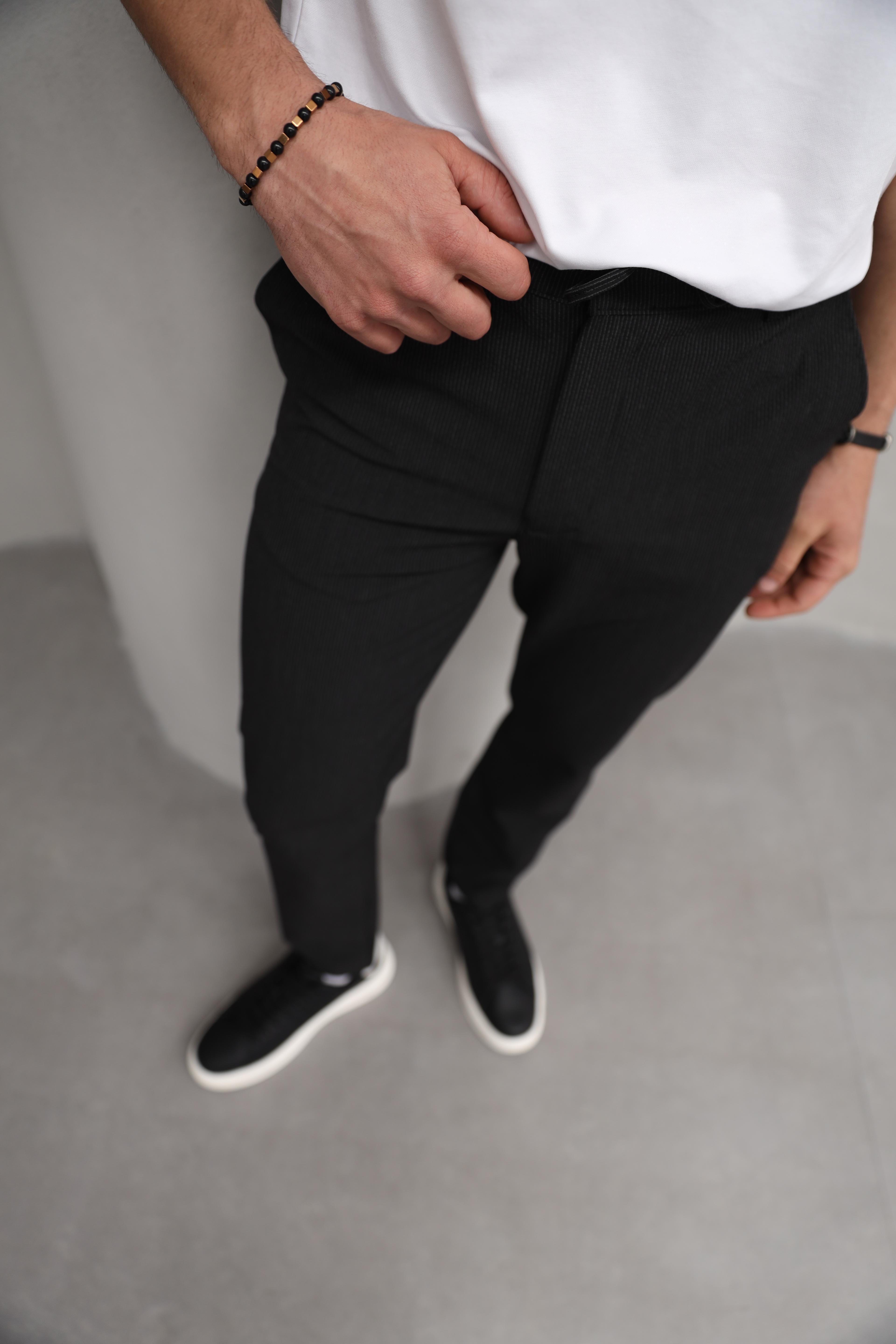 GVZ7045 Gavazzi Modern Fit Erkek Gofre Kumaş Pantolon