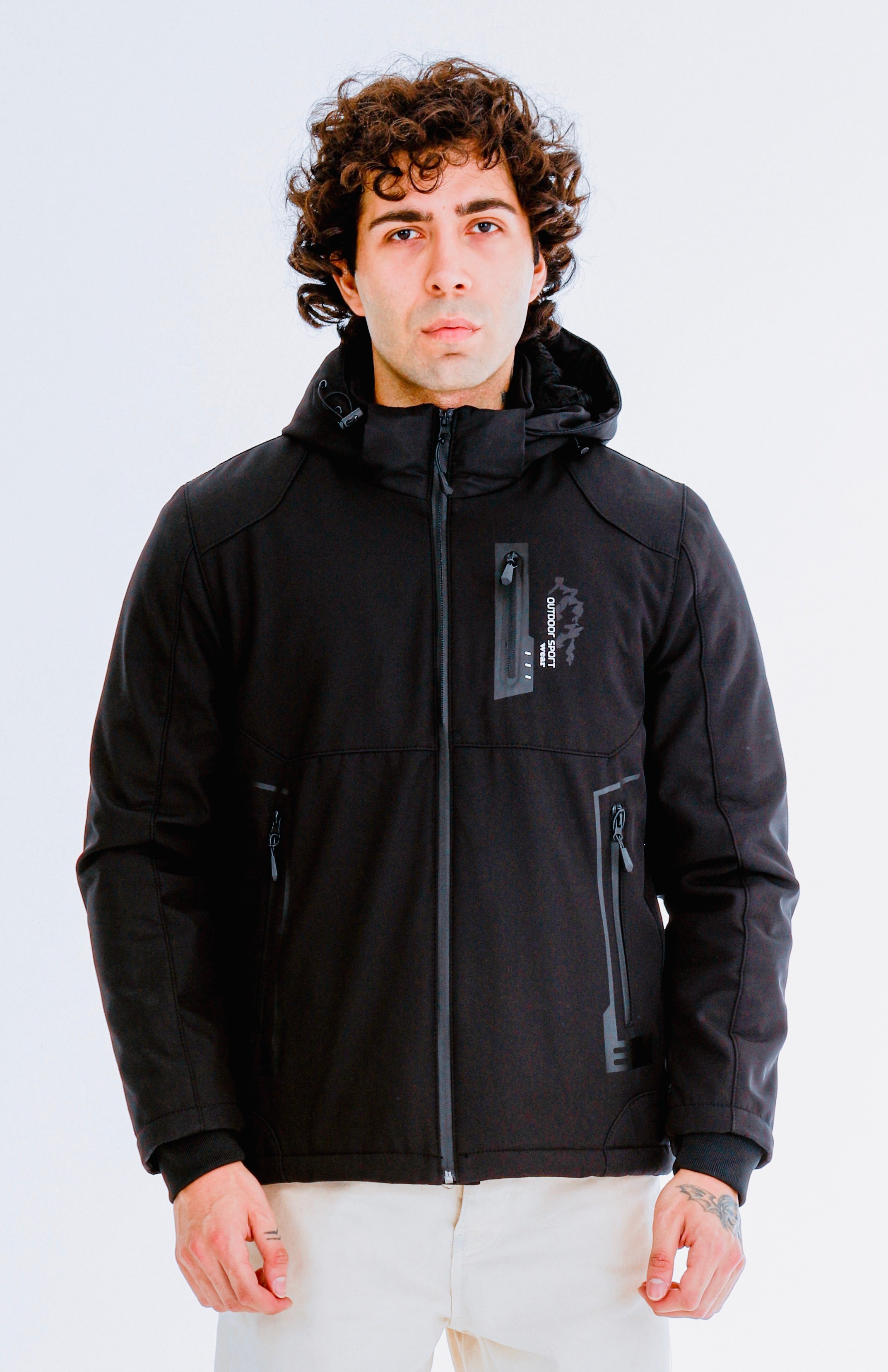 GVZ1030 Normal Beden Gavazzi Outdoor Kapitone İçi Kürklü Softshell Mont