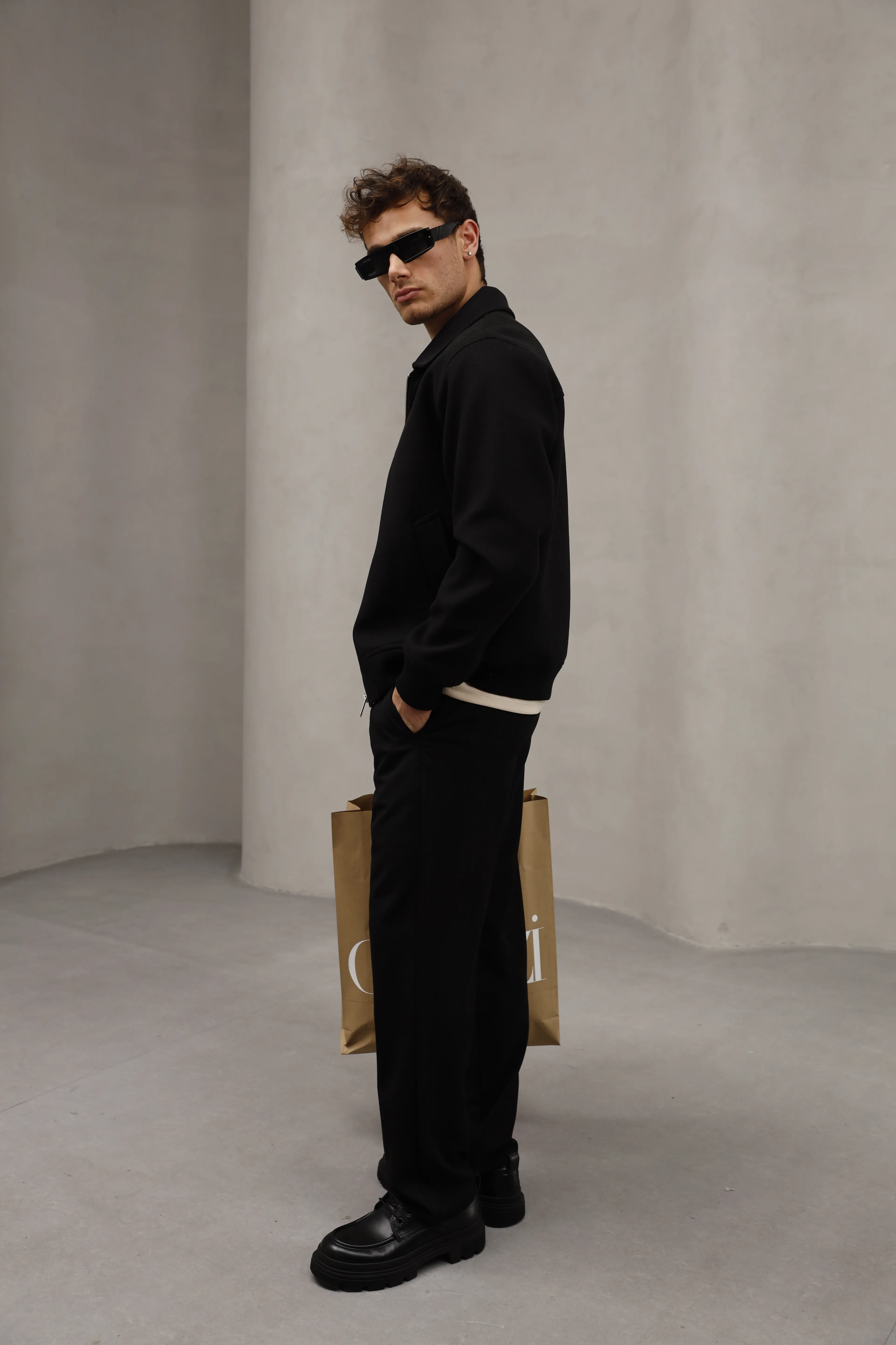 GVZ1062 Ribanalı Kaşe Mont