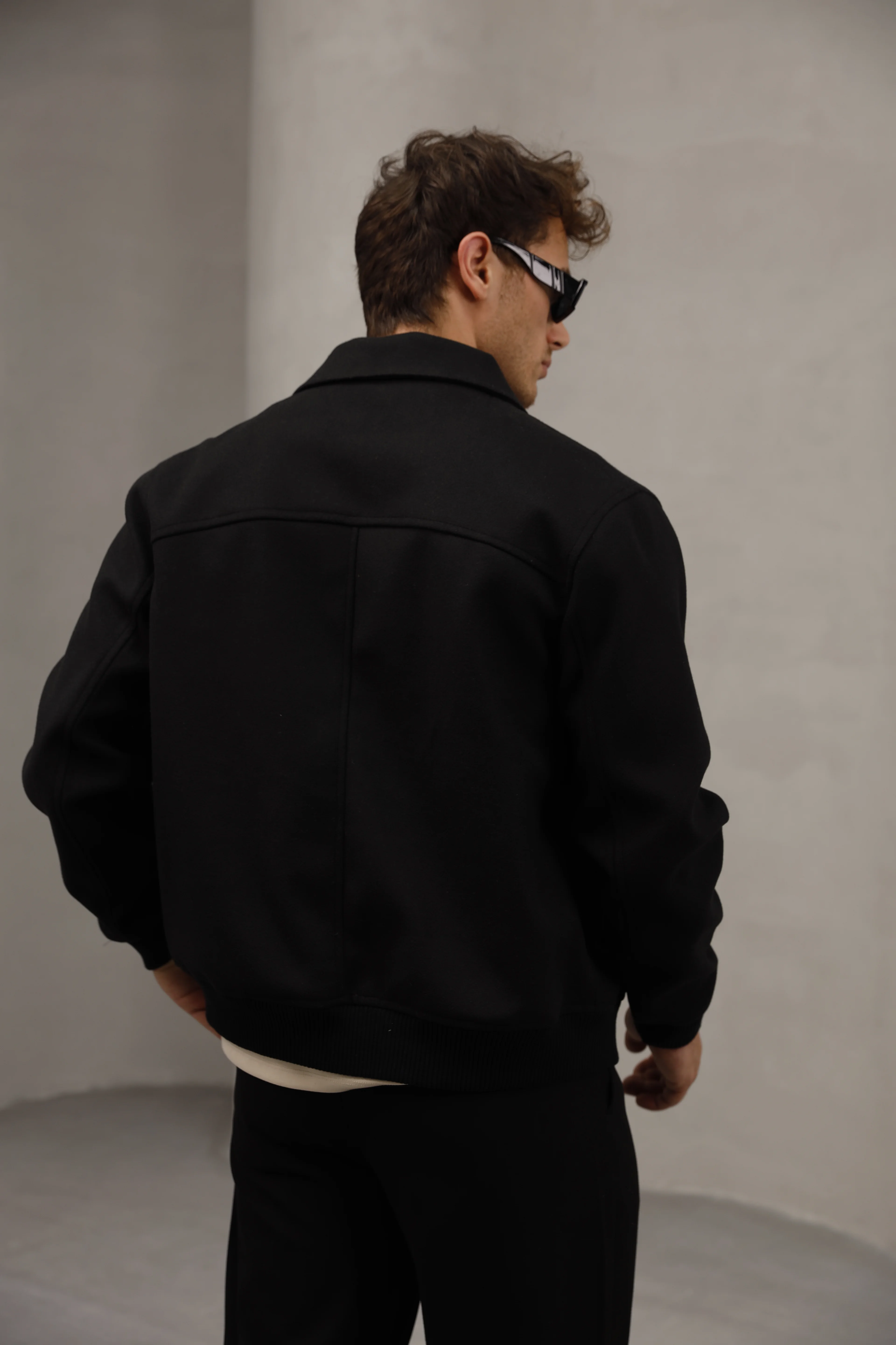 GVZ1062 Ribanalı Kaşe Mont