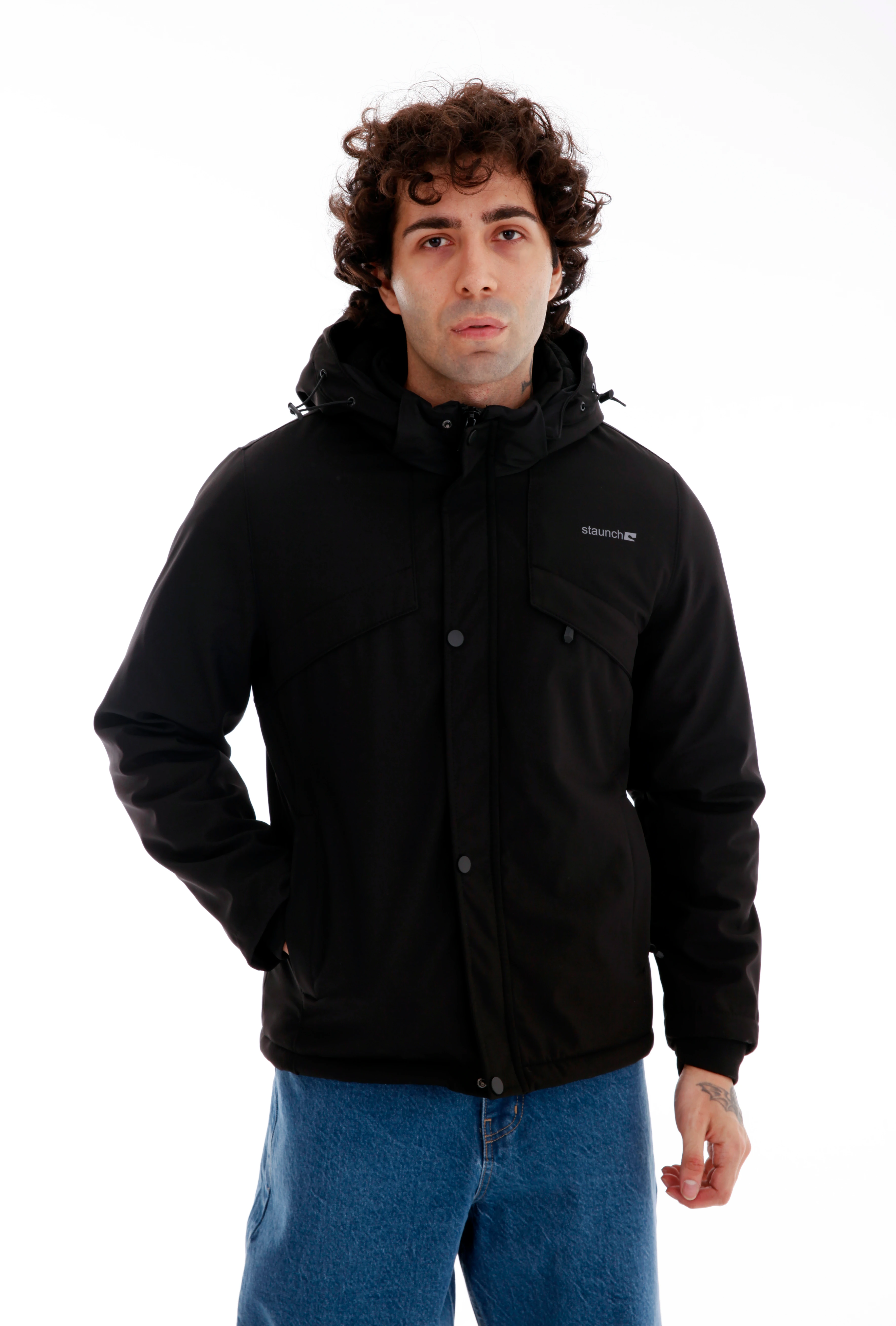 GVZ1031 Normal Beden Gavazzi İçi Kapitone Kürklü Outdoor Softshell Mont