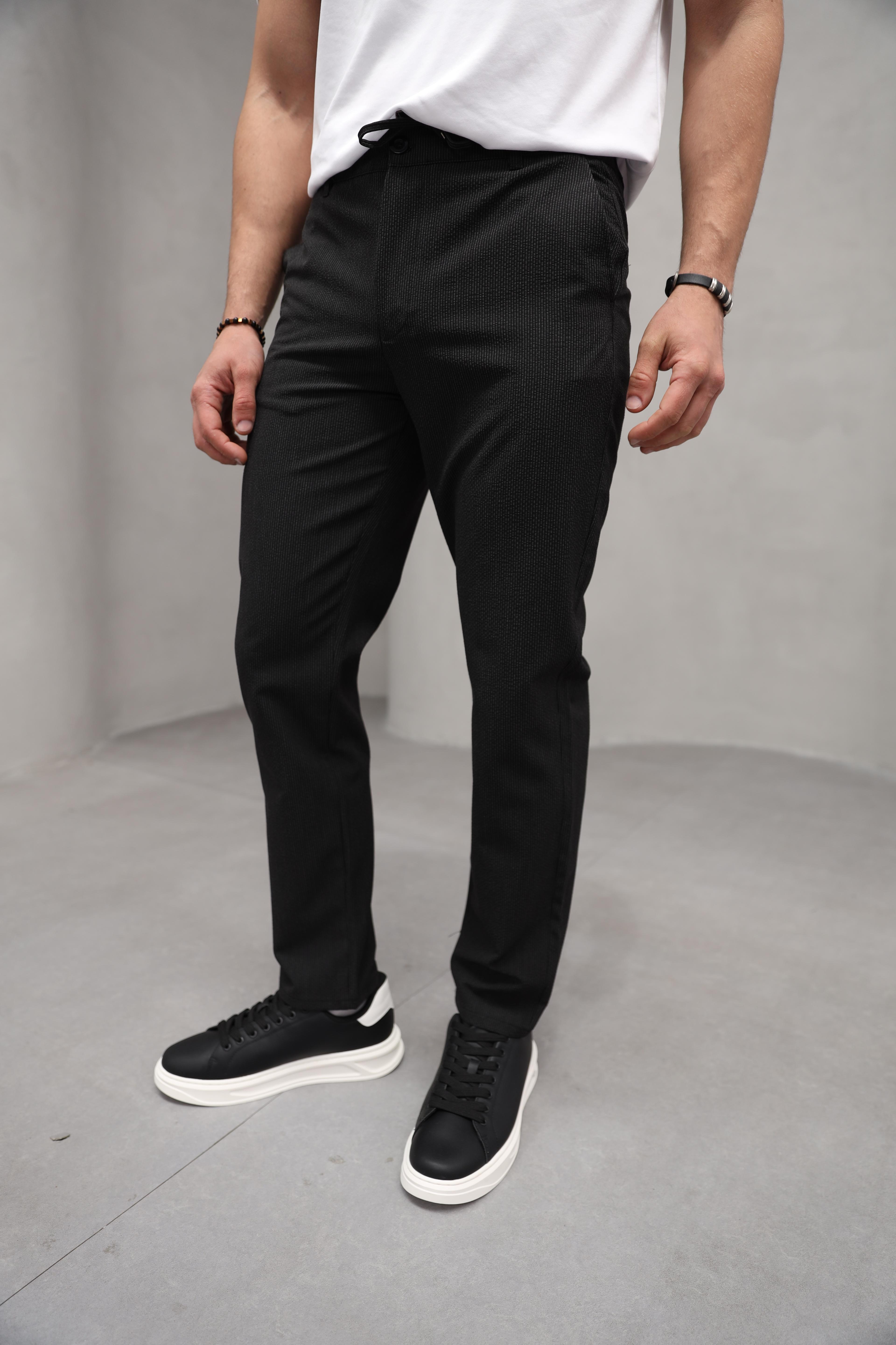 GVZ7045 Gavazzi Modern Fit Erkek Gofre Kumaş Pantolon