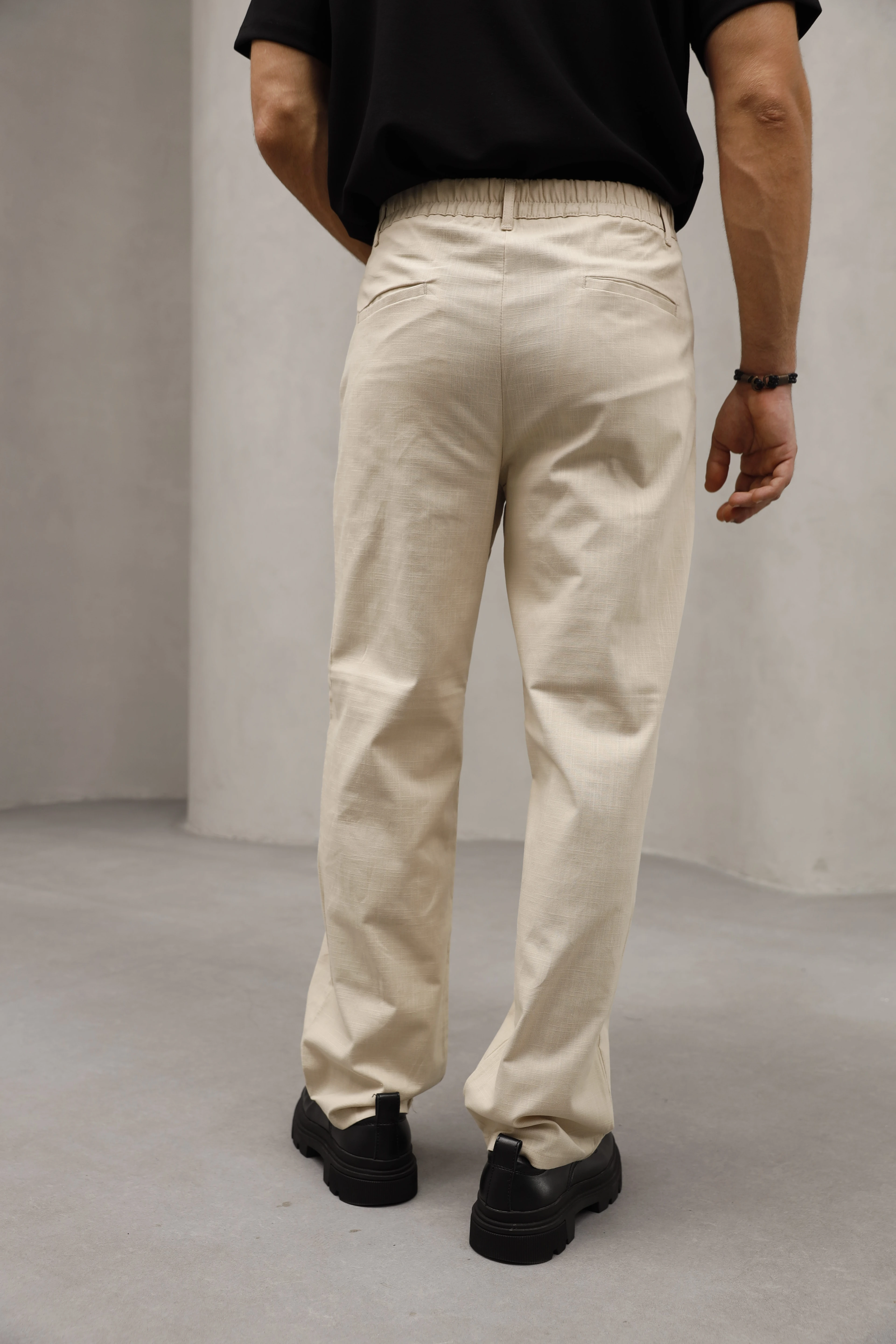 GVZ7032 Baggy Keten Pantolon