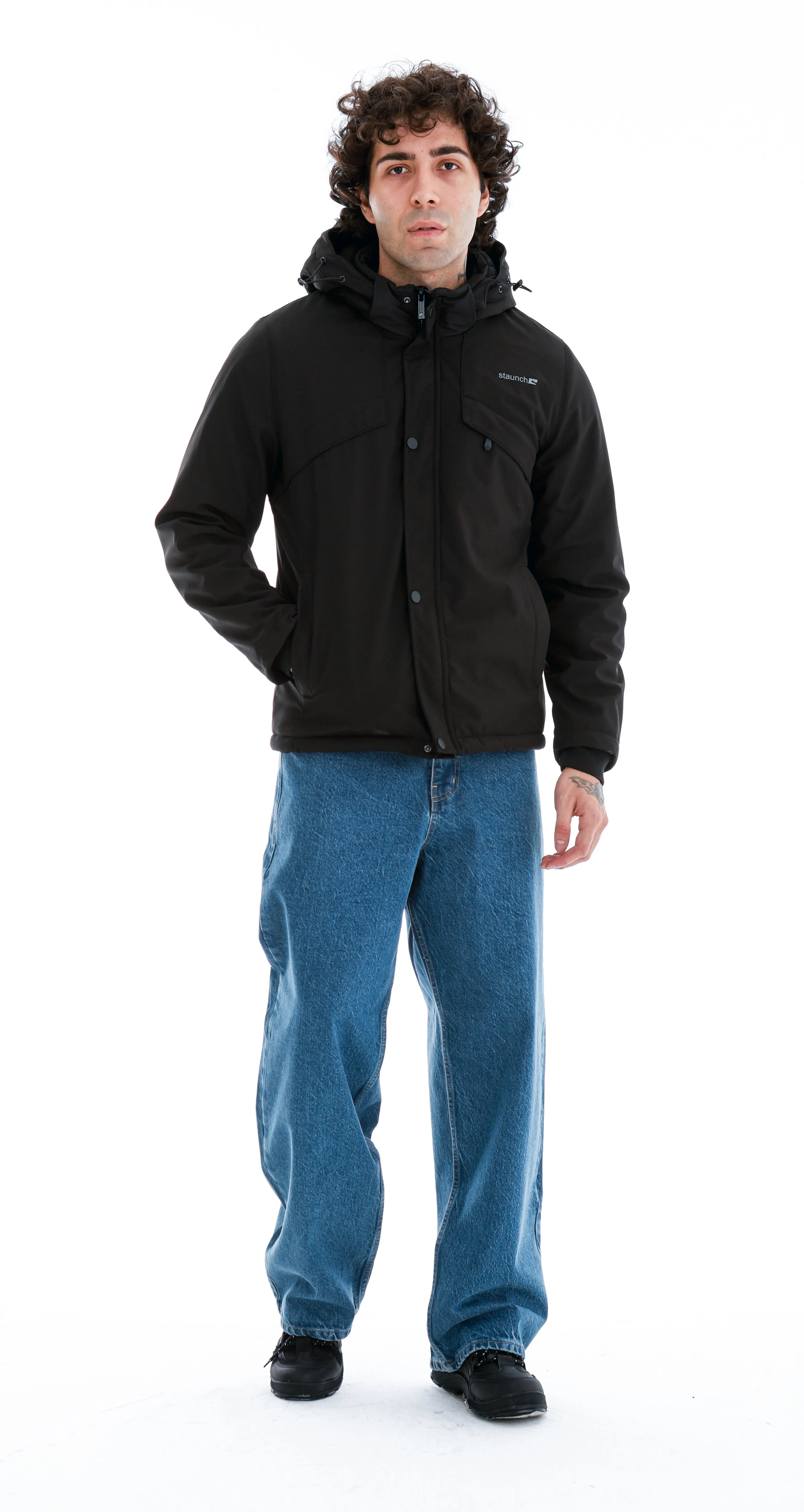 GVZ1031 Normal Beden Gavazzi İçi Kapitone Kürklü Outdoor Softshell Mont