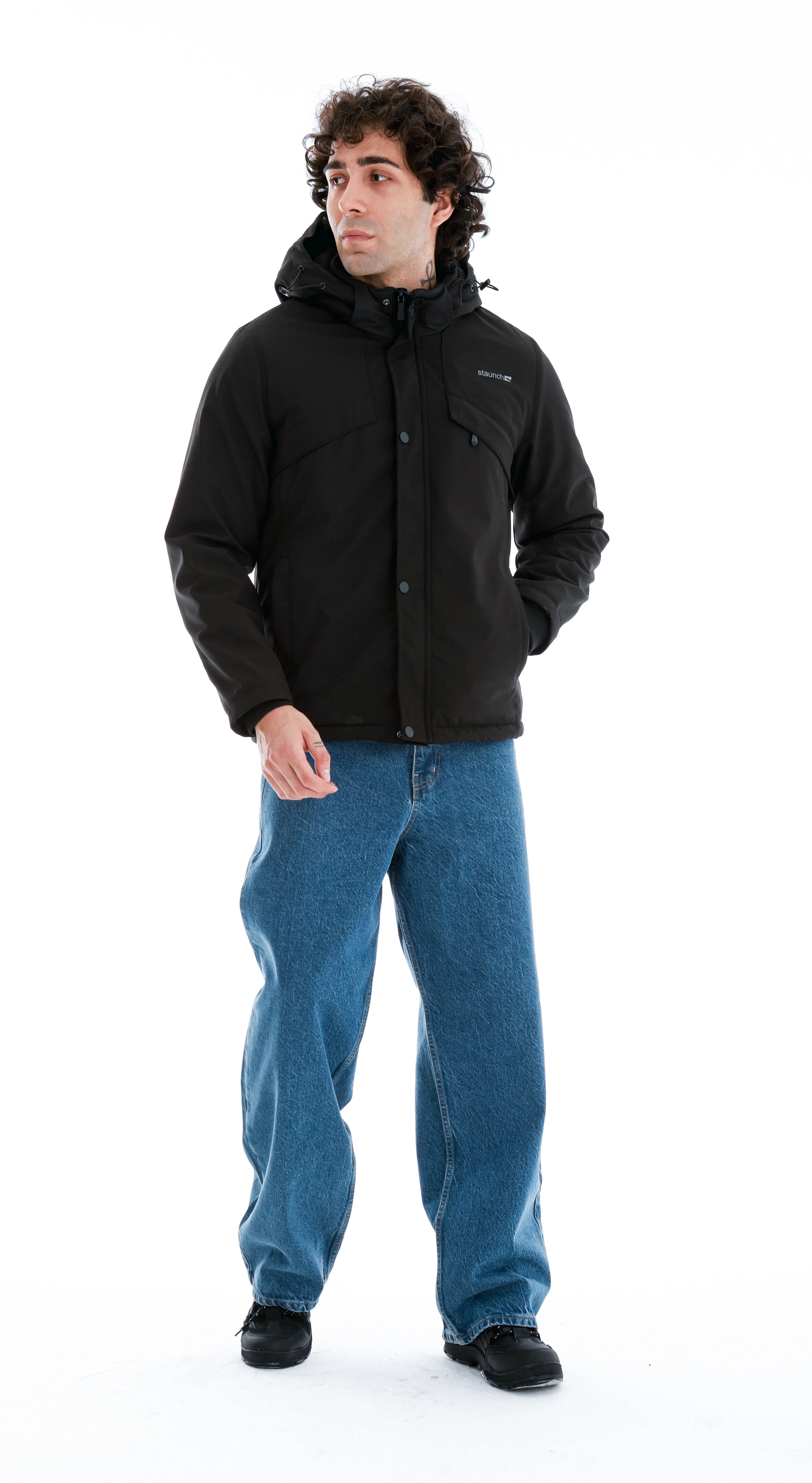 GVZ1031 Normal Beden Gavazzi İçi Kapitone Kürklü Outdoor Softshell Mont