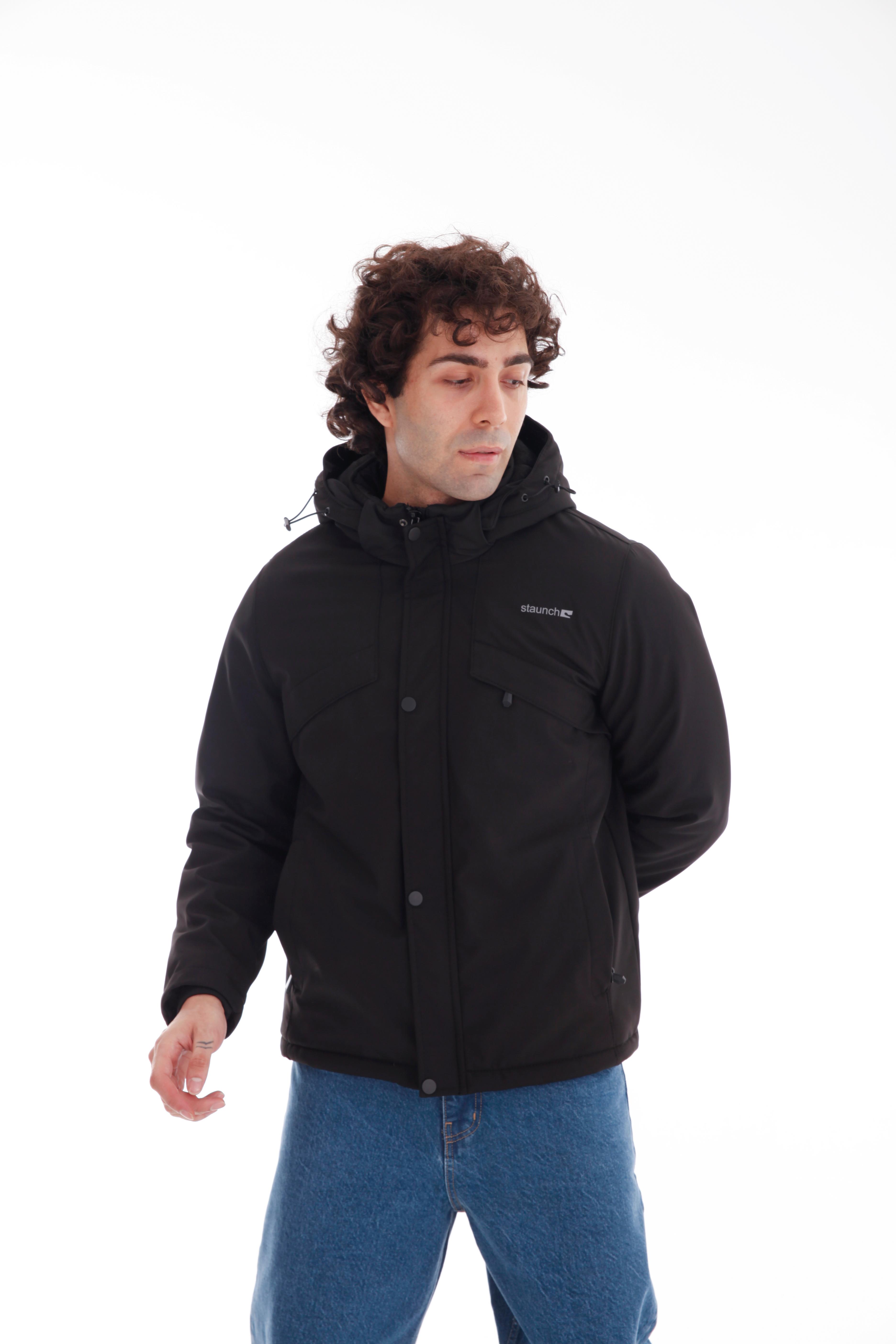 GVZ1031 Normal Beden Gavazzi İçi Kapitone Kürklü Outdoor Softshell Mont