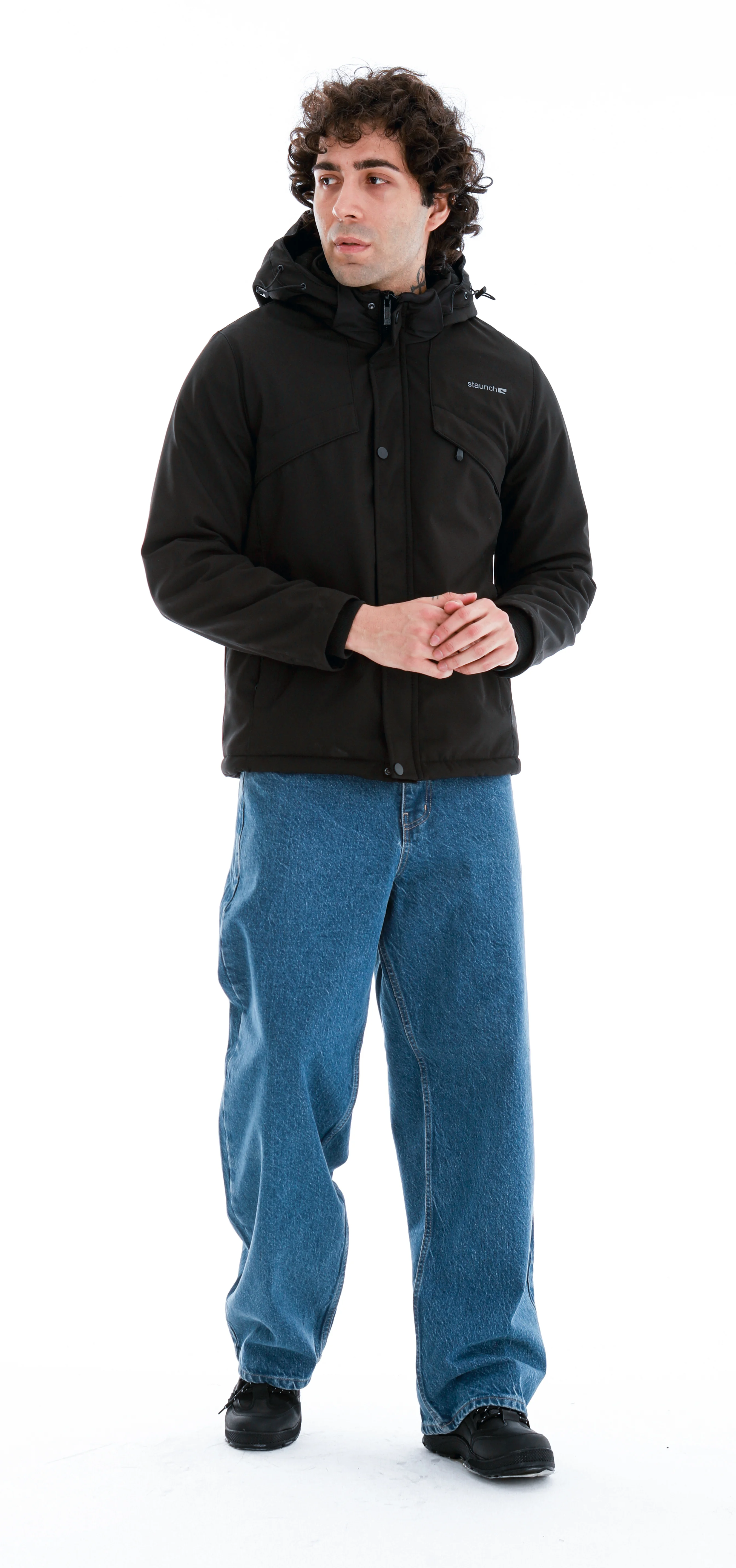 GVZ1031 Normal Beden Gavazzi İçi Kapitone Kürklü Outdoor Softshell Mont