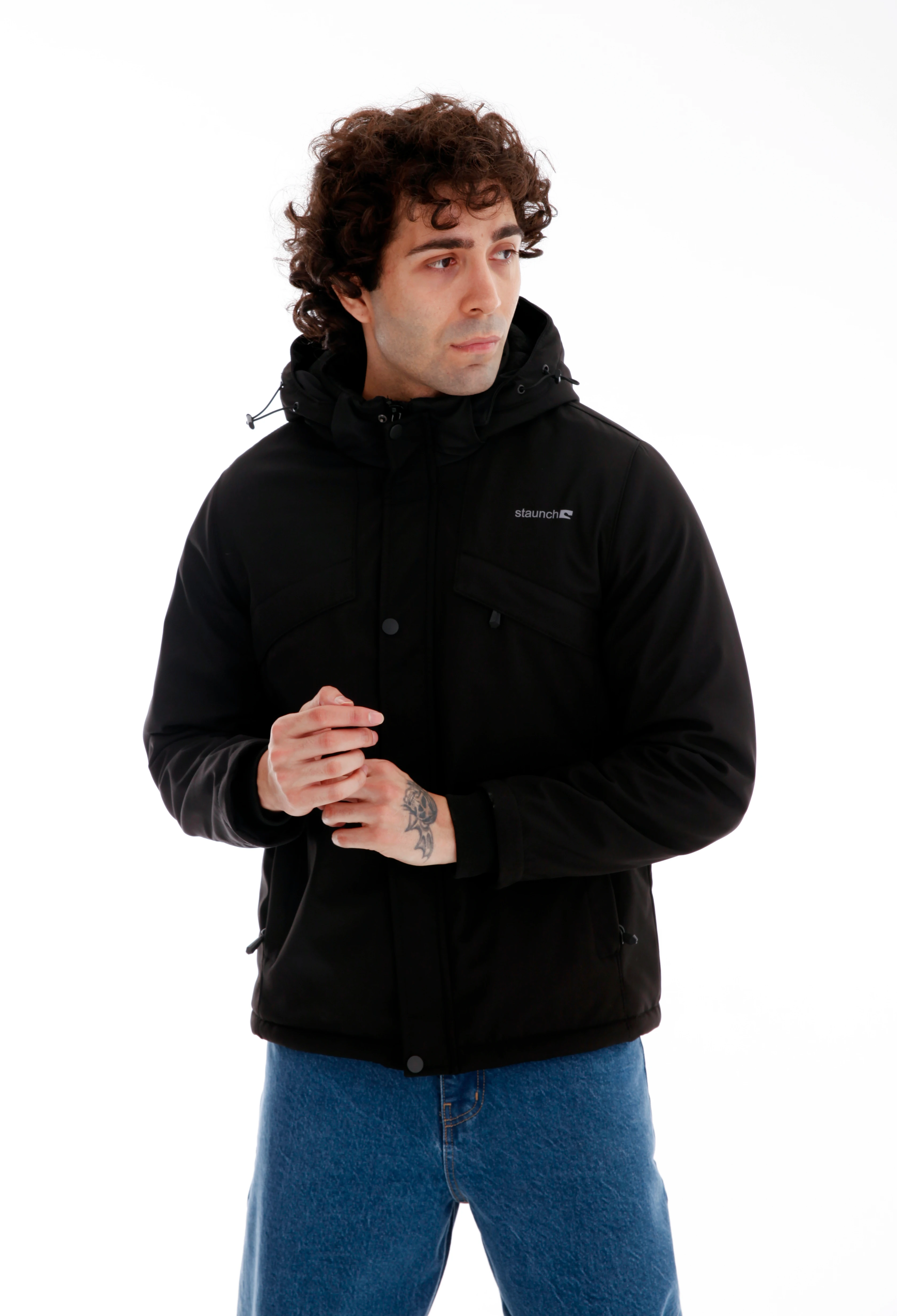 GVZ1031 Normal Beden Gavazzi İçi Kapitone Kürklü Outdoor Softshell Mont