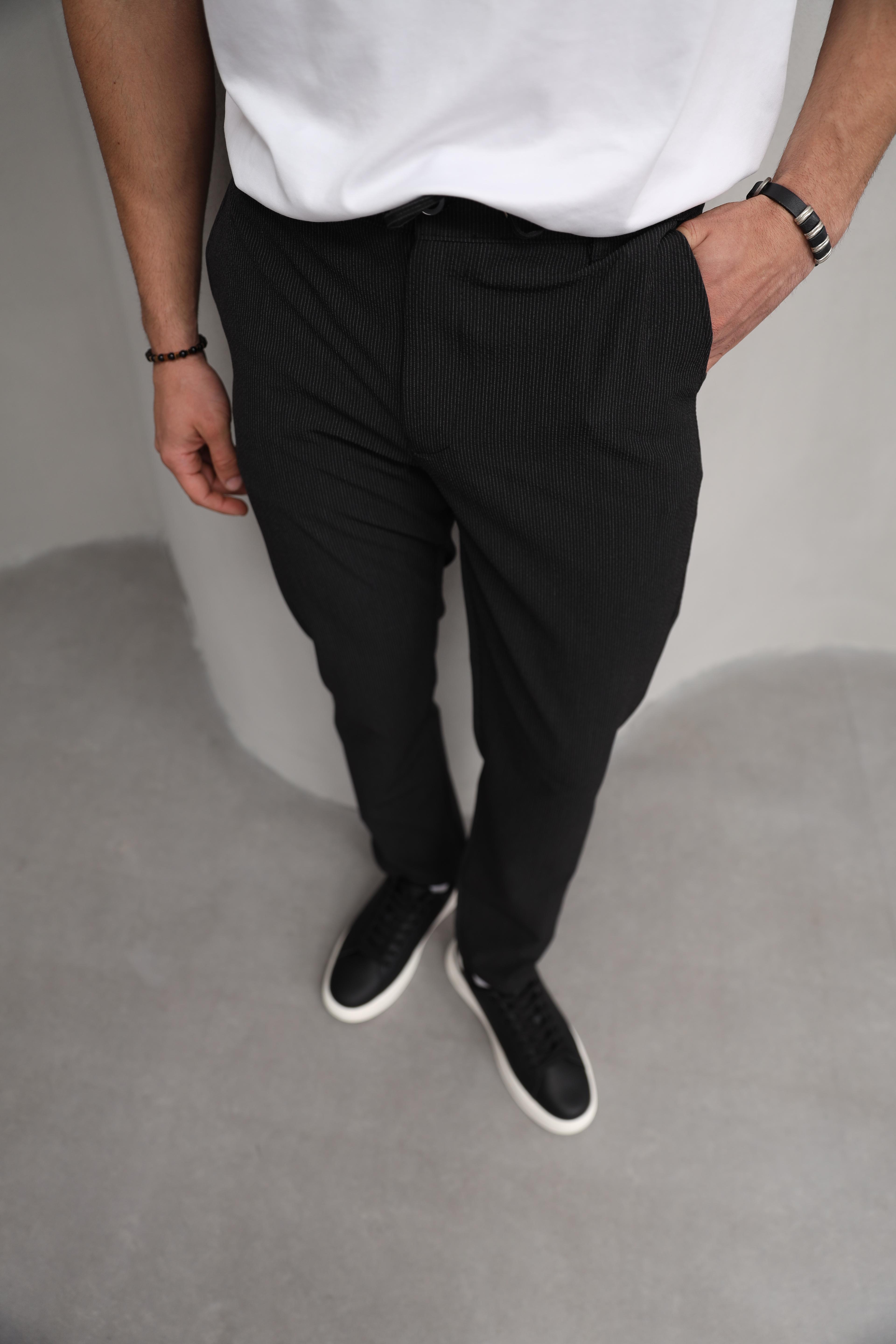 GVZ7045 Gavazzi Modern Fit Erkek Gofre Kumaş Pantolon