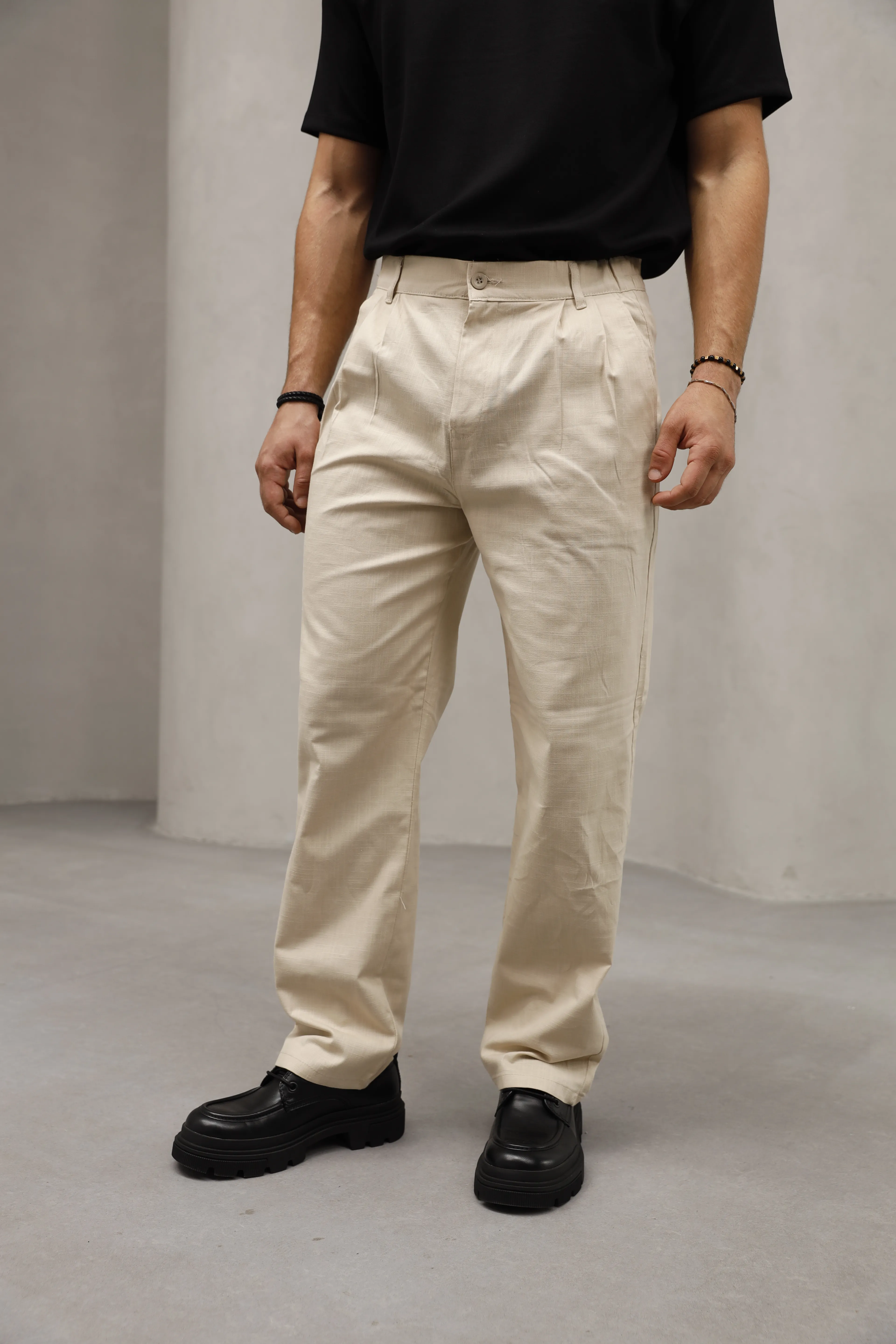 GVZ7032 Baggy Keten Pantolon