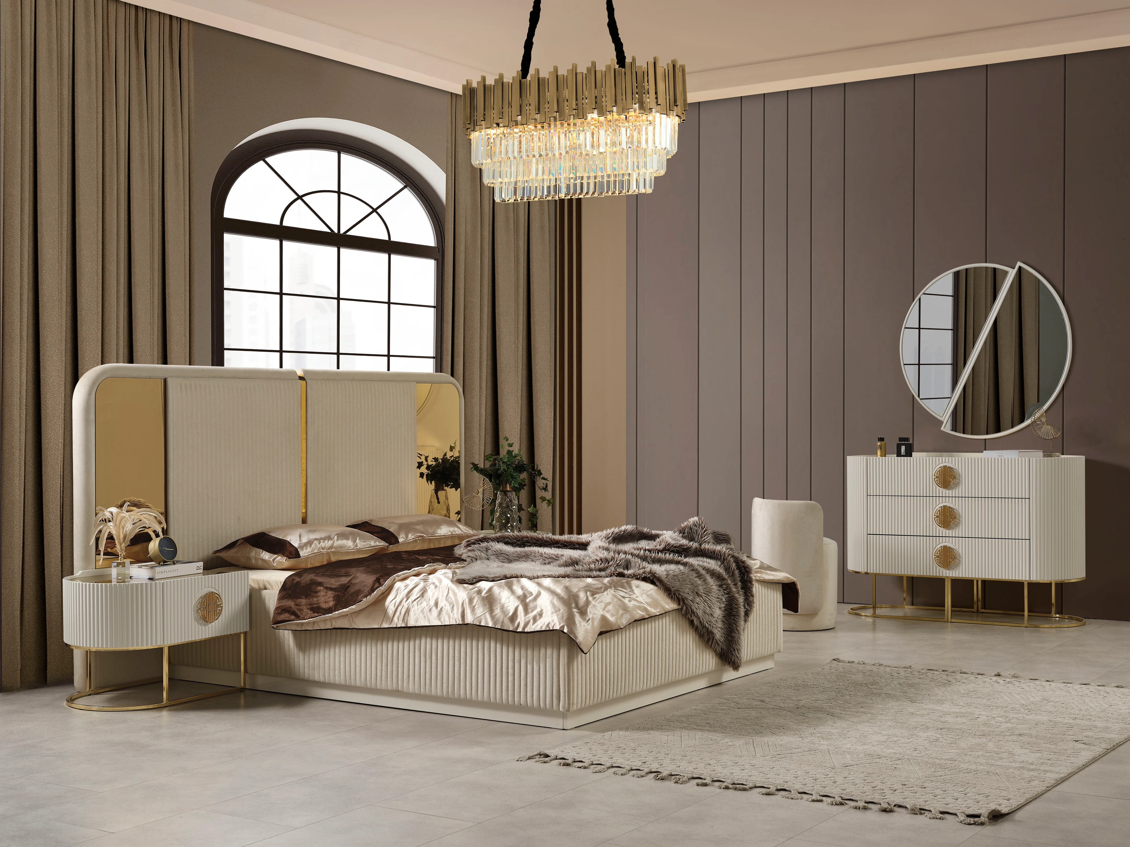 Gucci Gold Yatak Odası