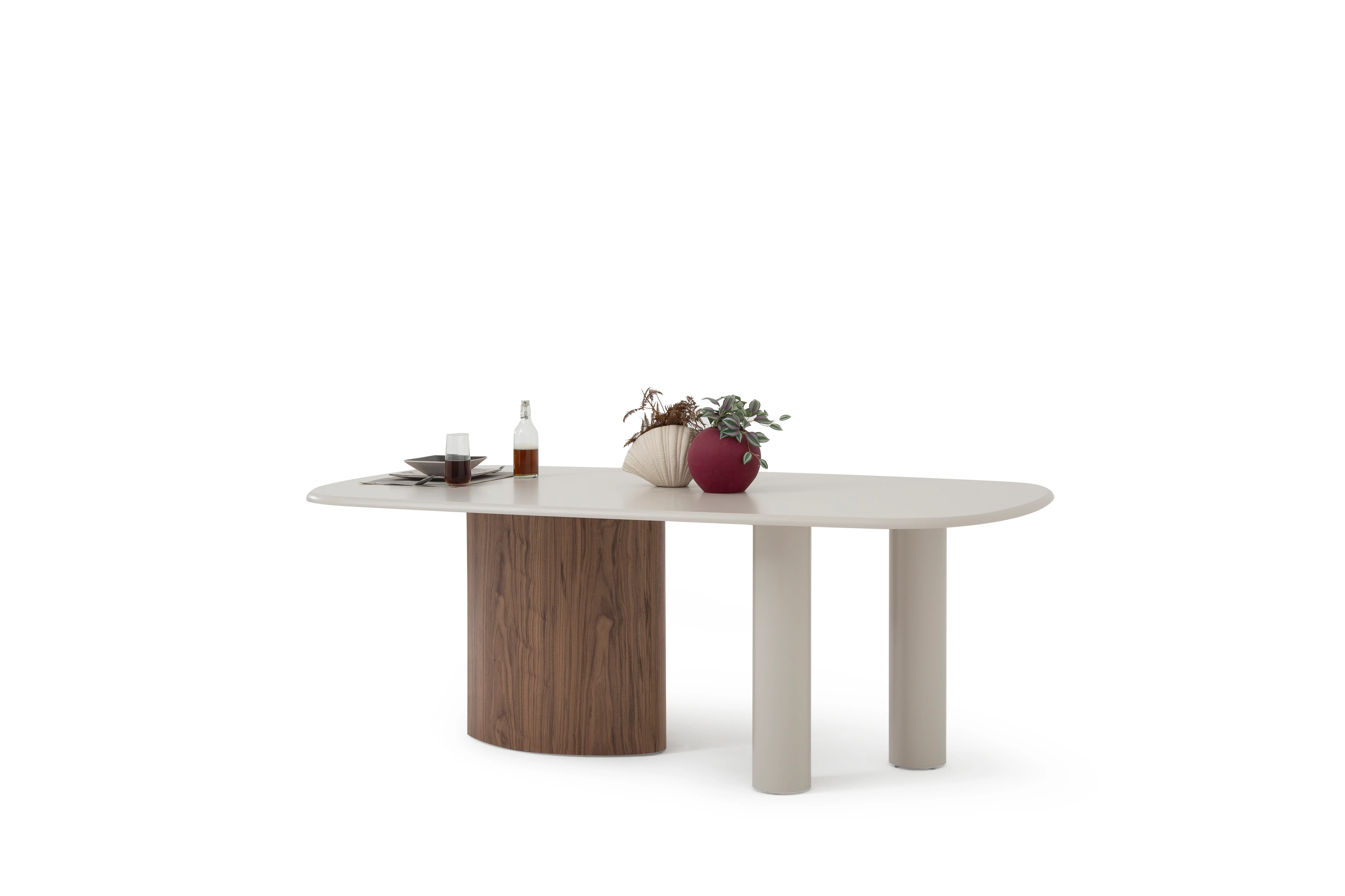 Palermo Walnut Grey Yemek Odası