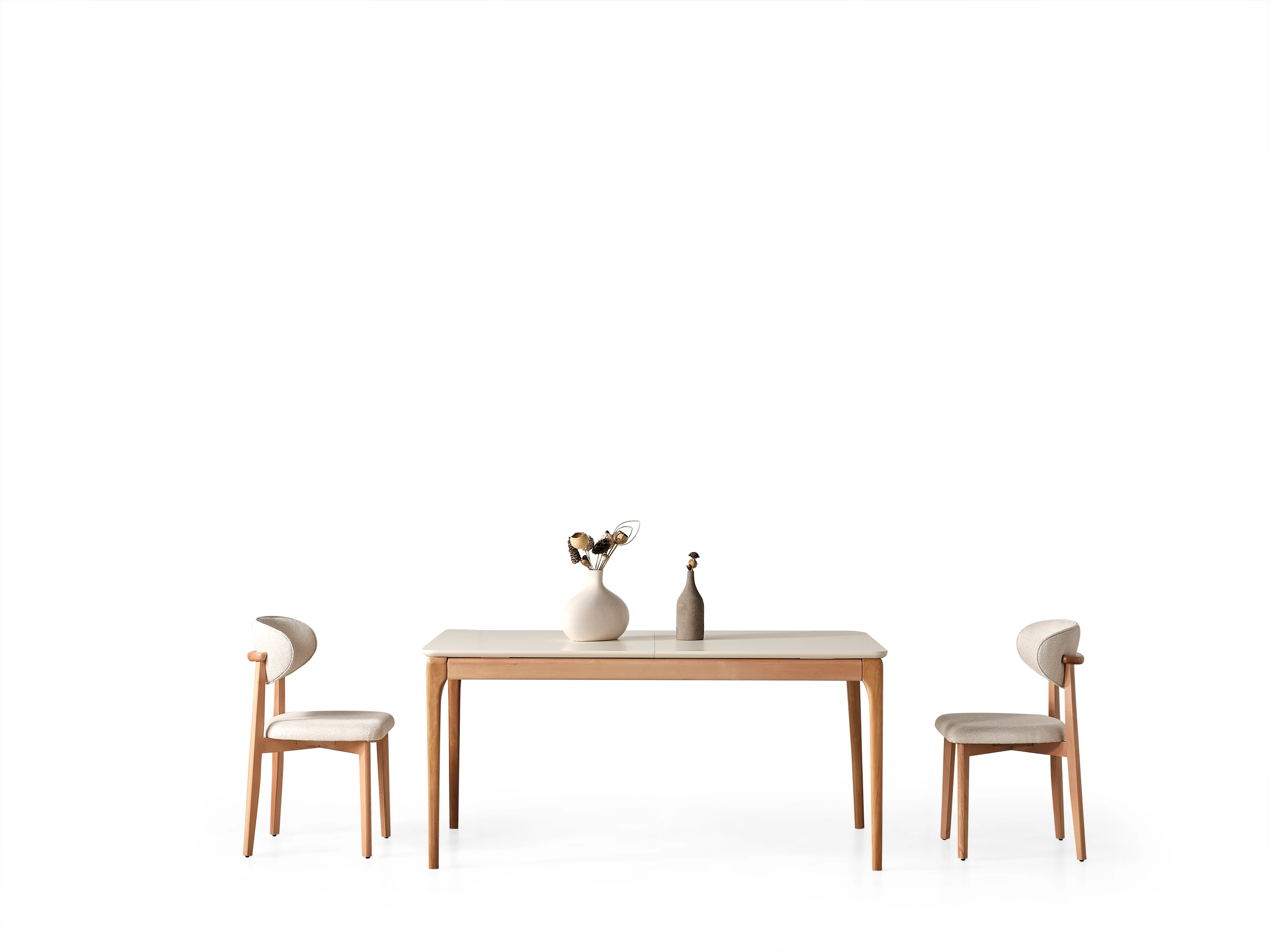 Destan Krem Yemek Odası