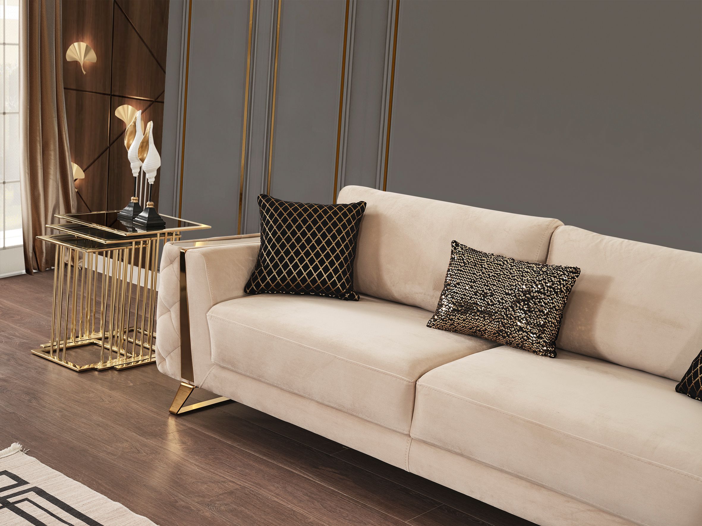 Picasso Gold Koltuk Takımı