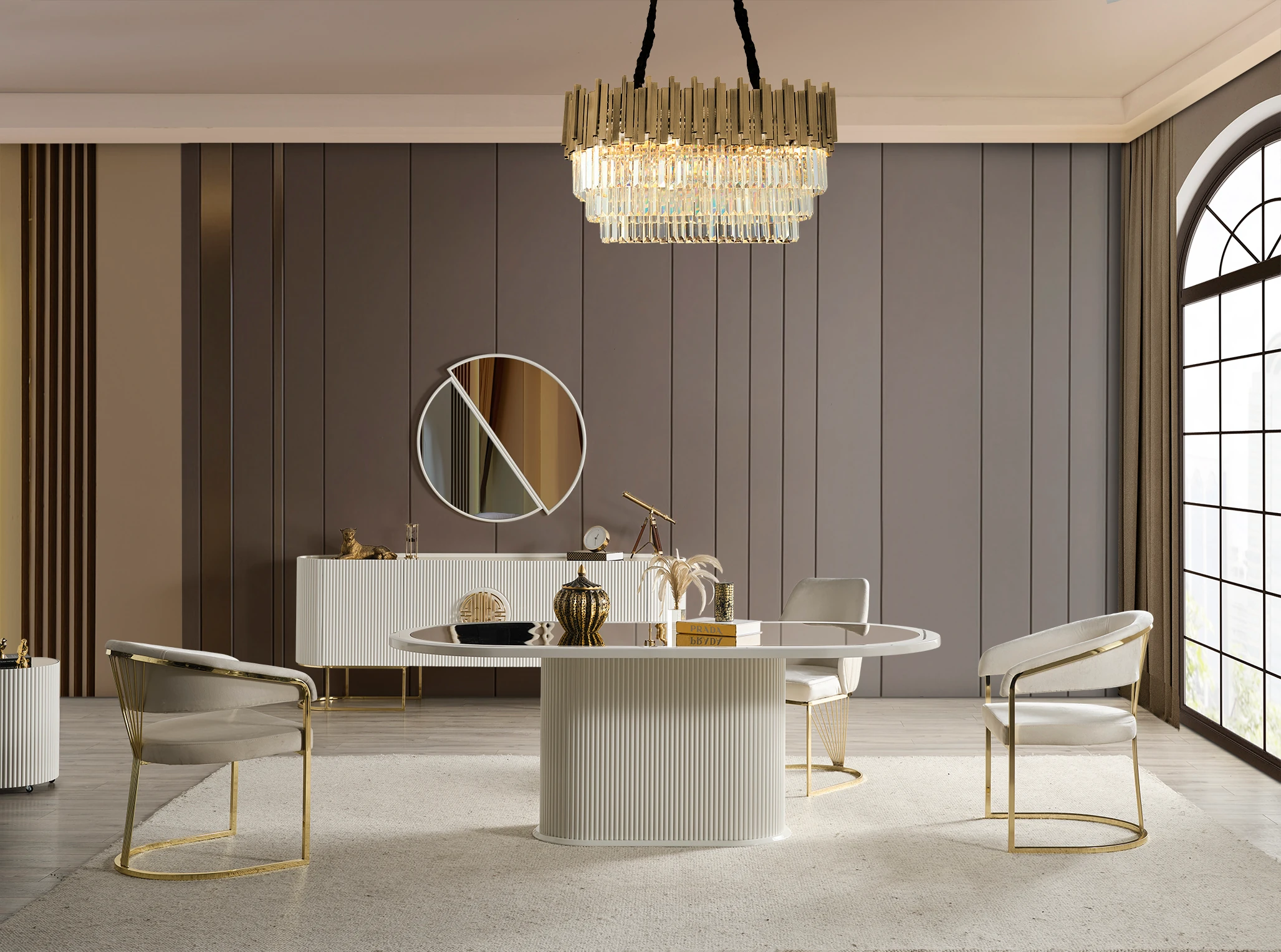 Gucci Gold Yemek Odası