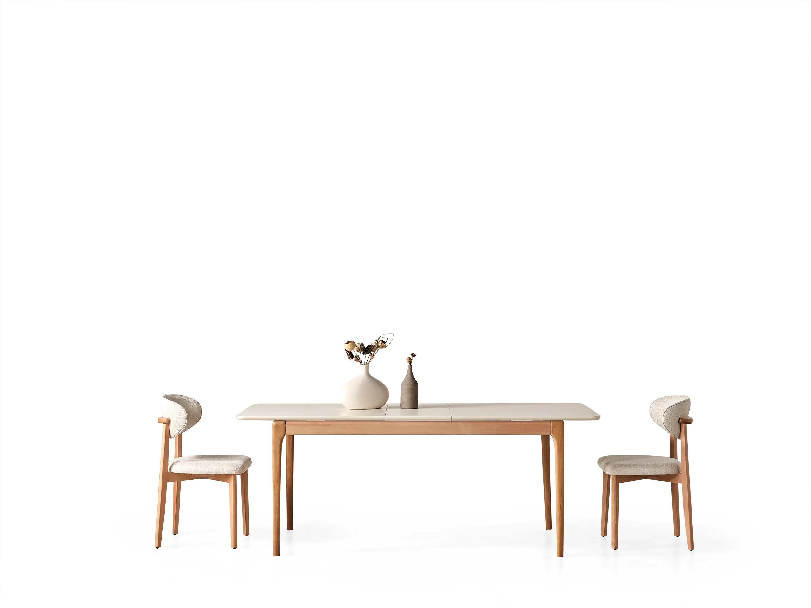 Destan Krem Yemek Odası