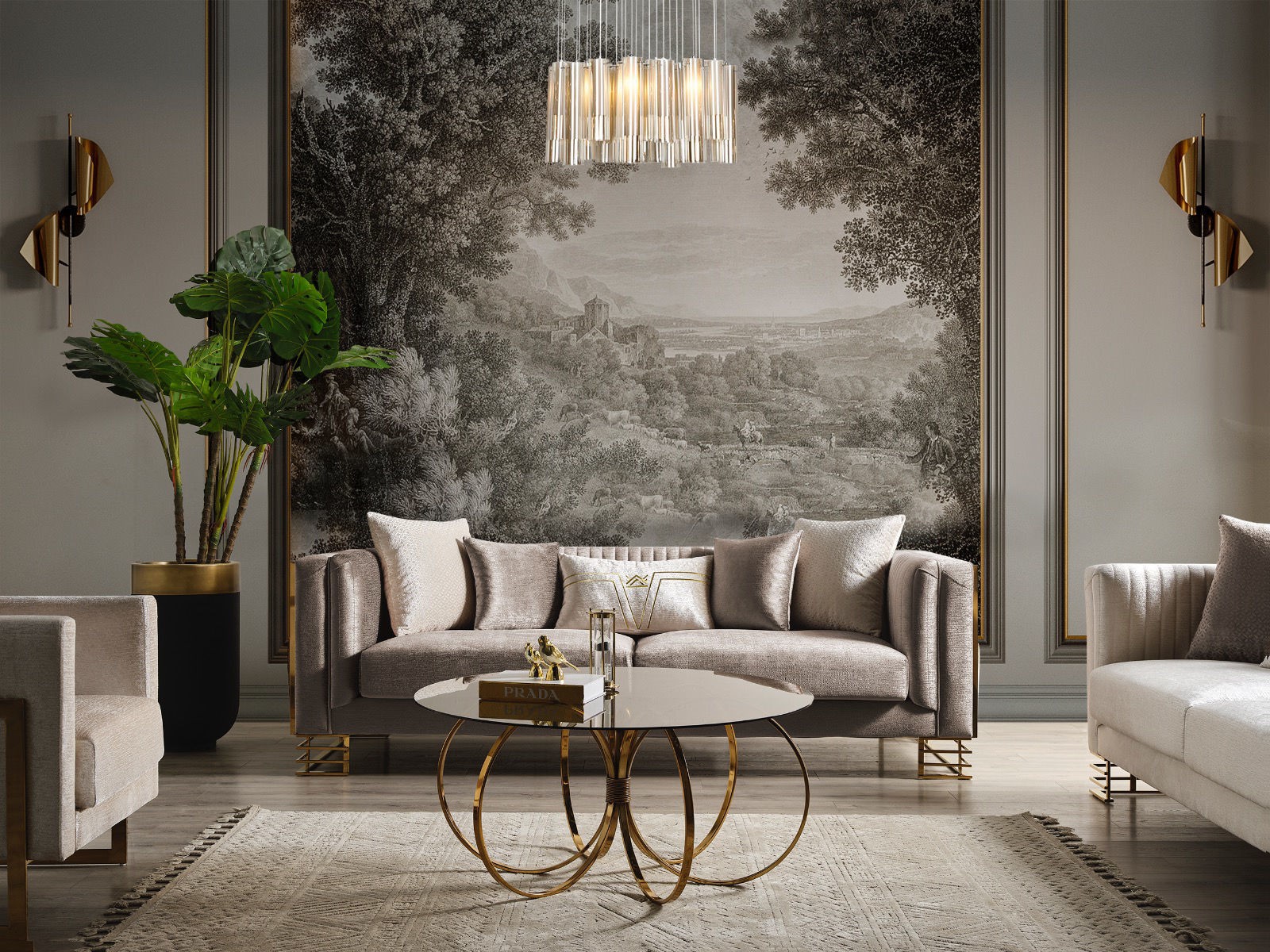 Lotus Gold Koltuk Takımı
