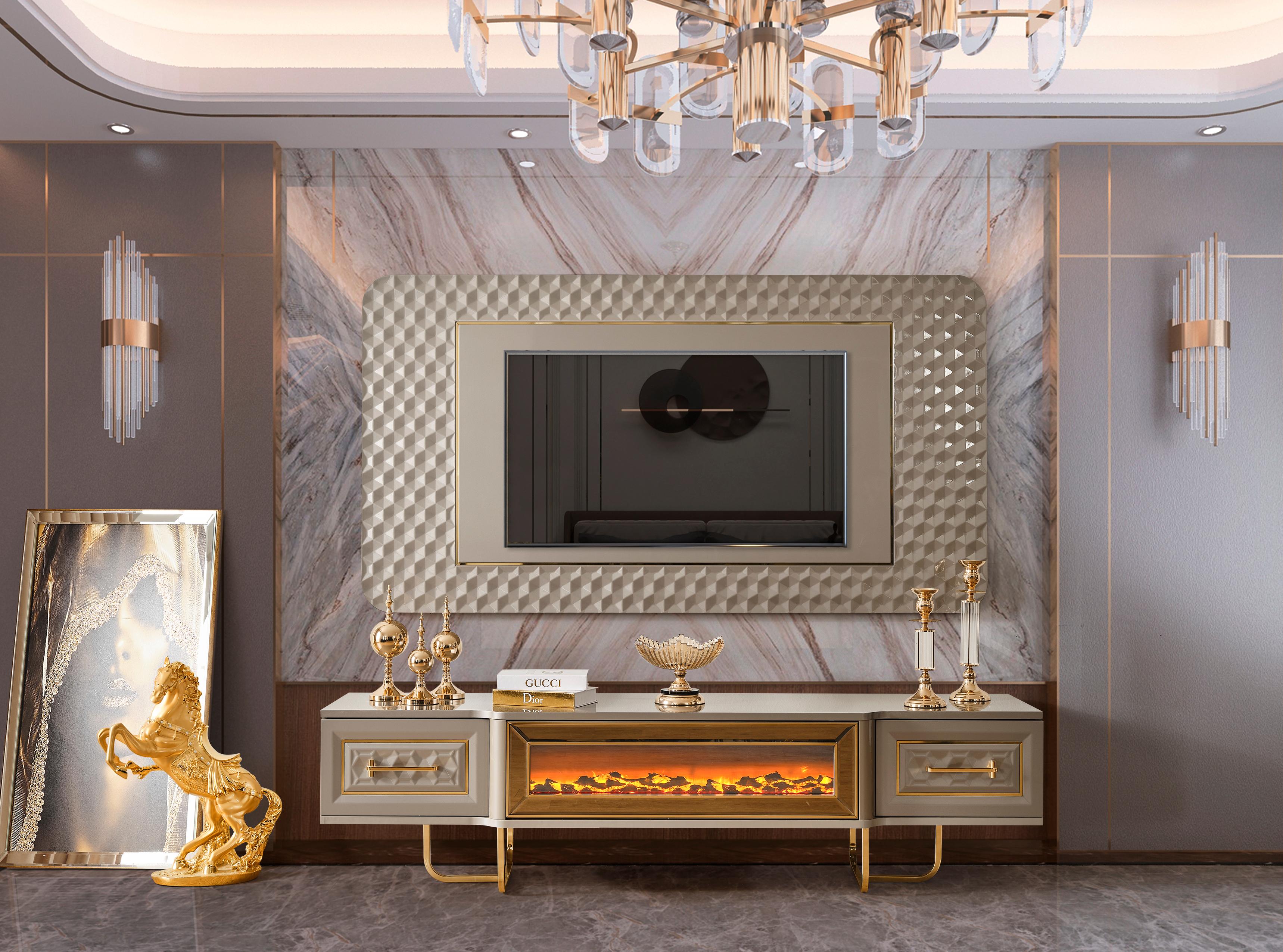 Lounge Gold TV Ünitesi