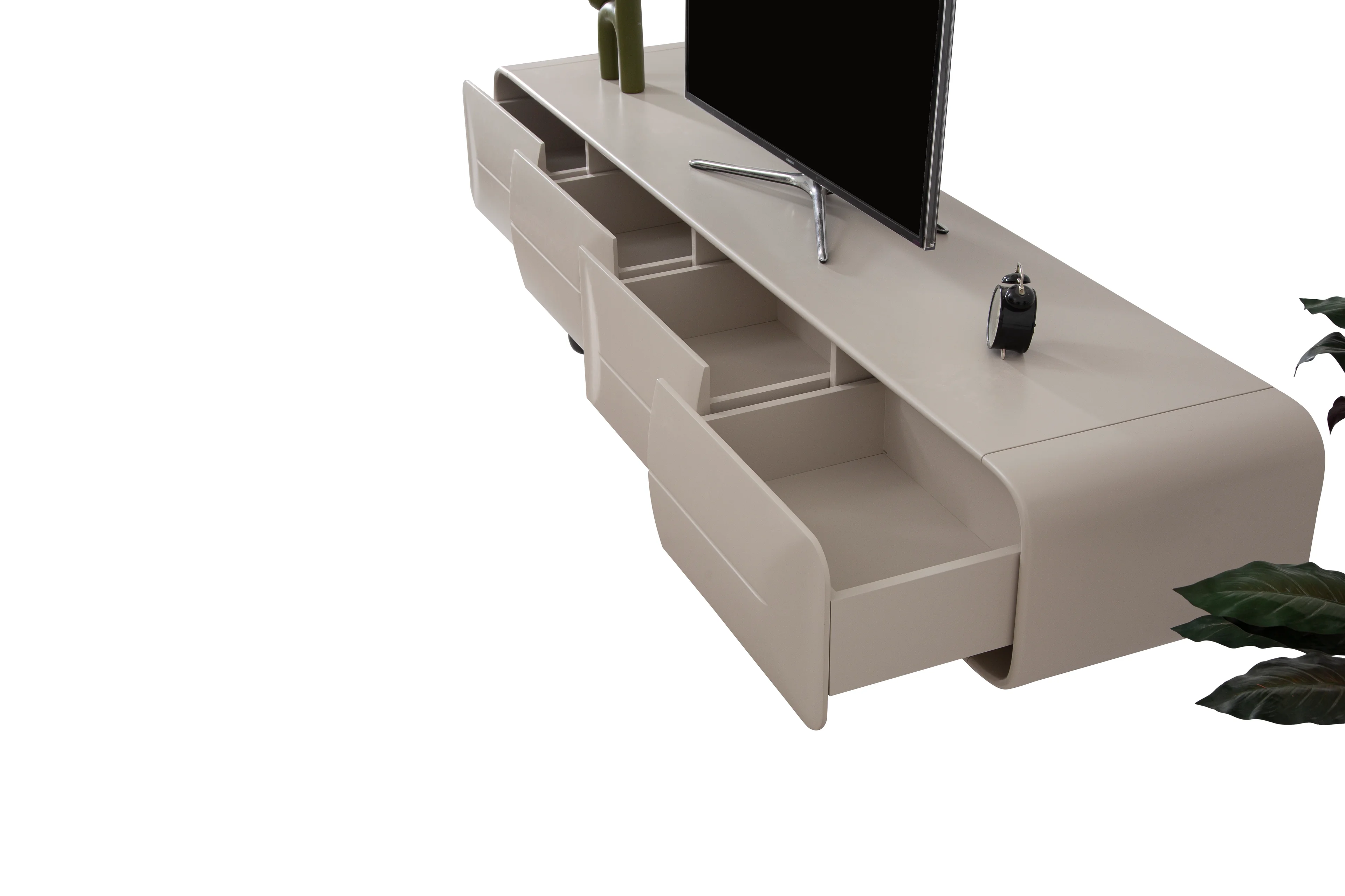 Palermo Walnut Grey Tv Ünitesi