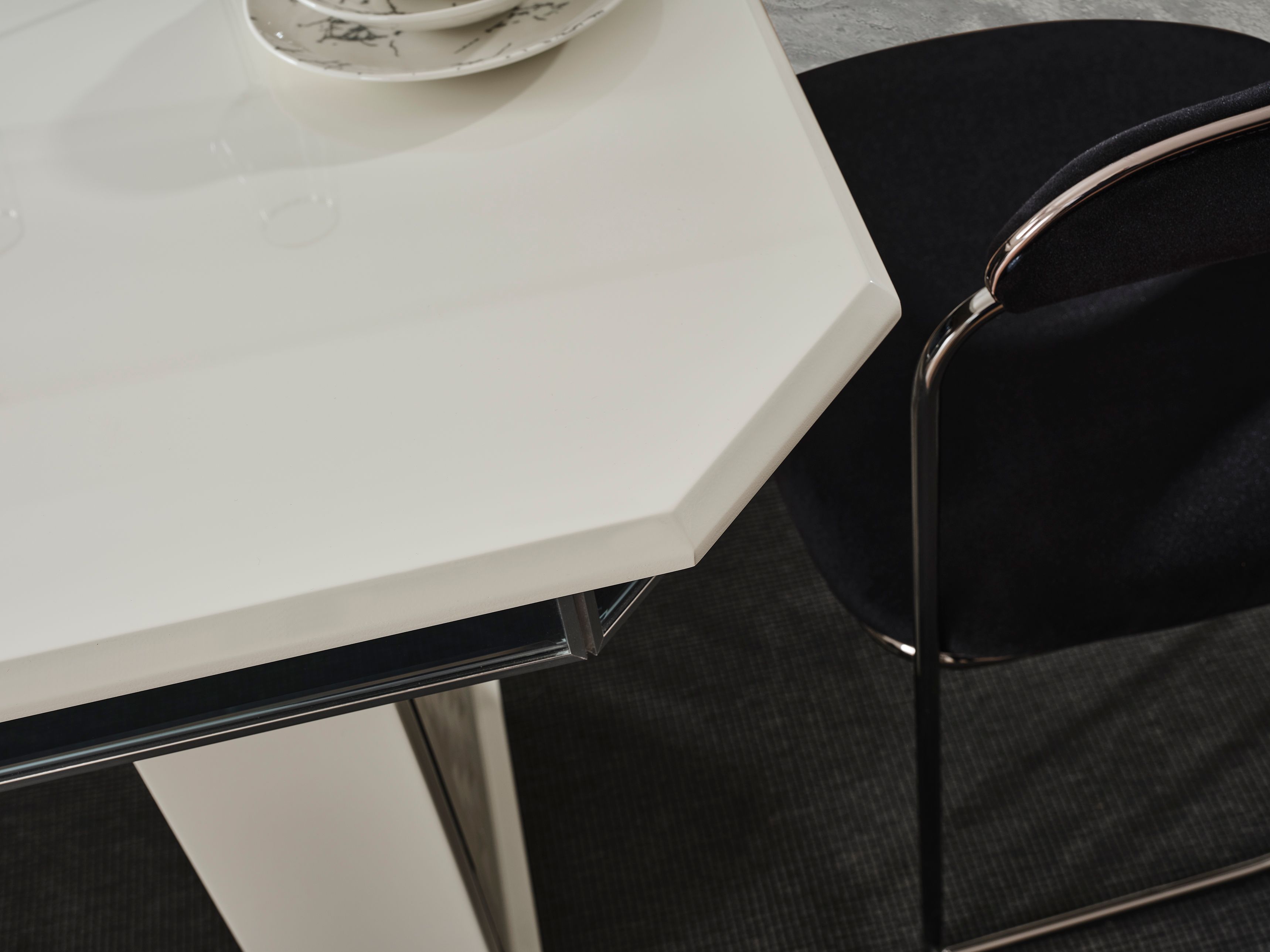 Lounge Silver Yemek Odası Takımı