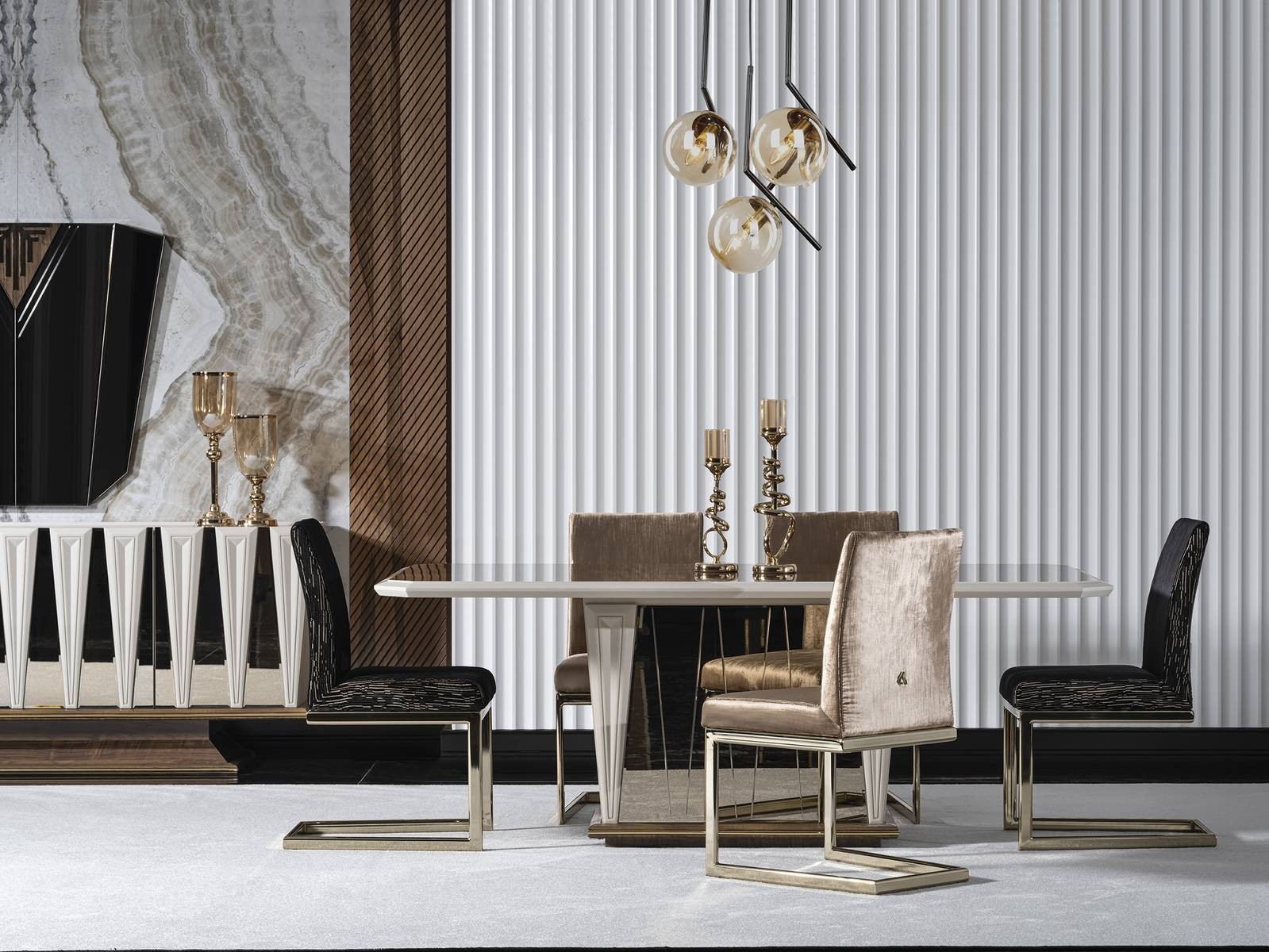 Tokyo Luxury Yemek Odası Takımı