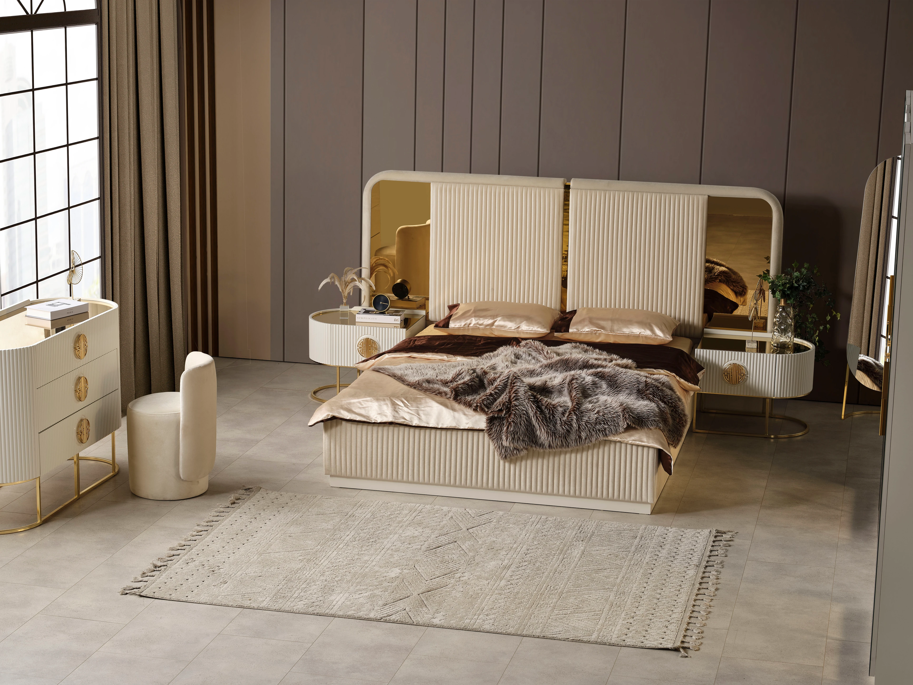 Gucci Gold Yatak Odası