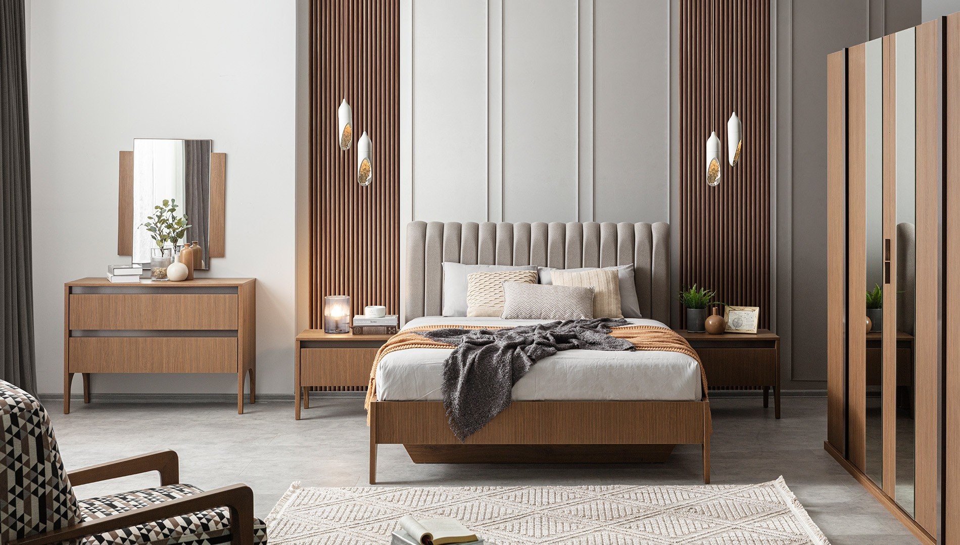 Wood Yatak Odası Takımı