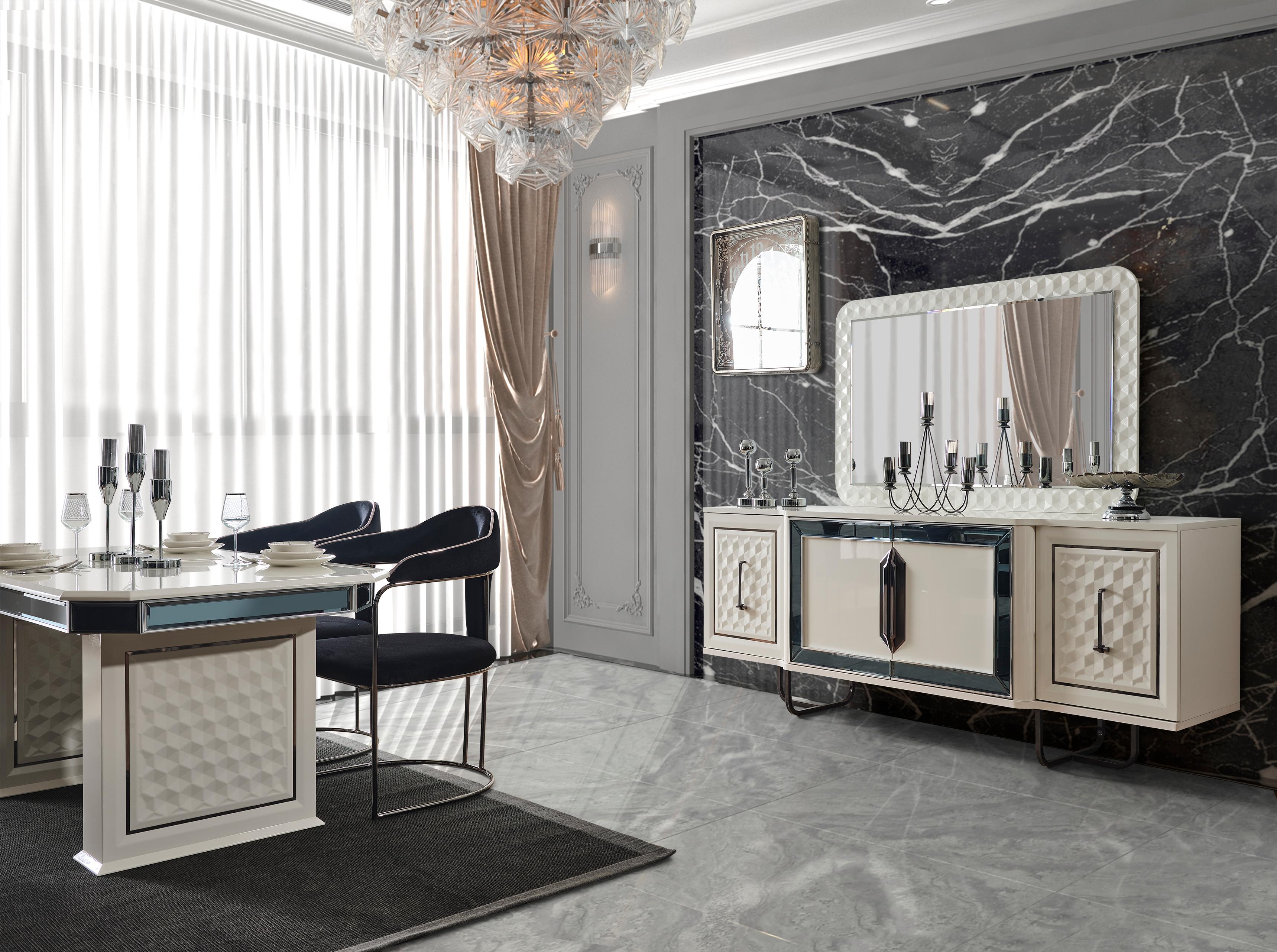 Lounge Silver Yemek Odası Takımı