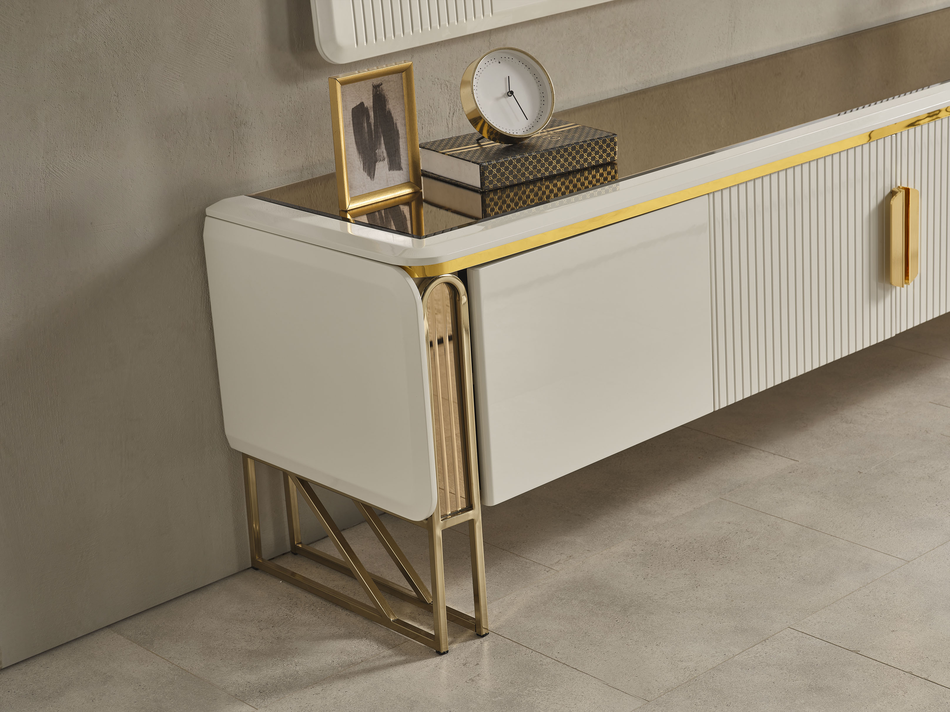 Solo Ekru Tv Ünitesi