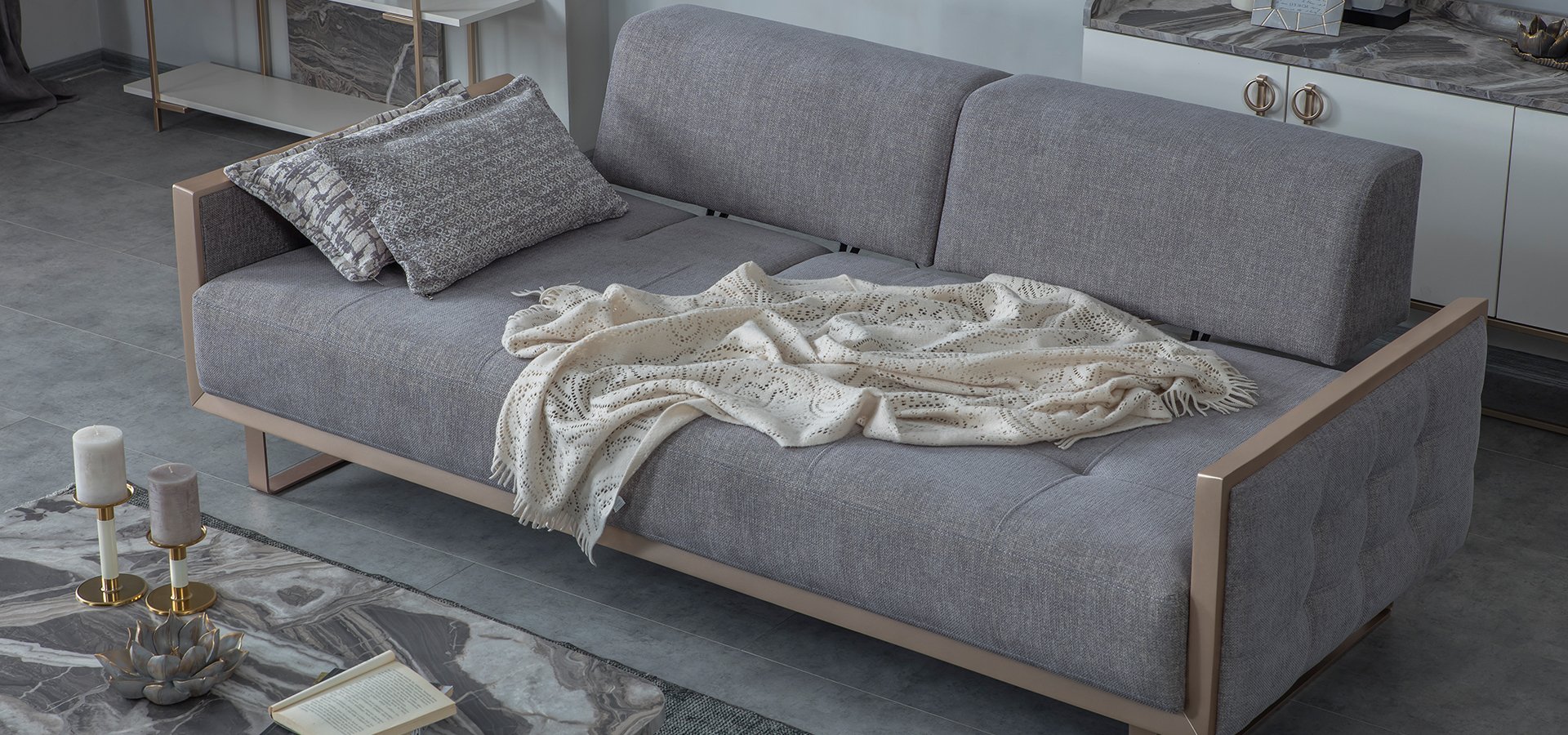Loft Gold Koltuk Takımı