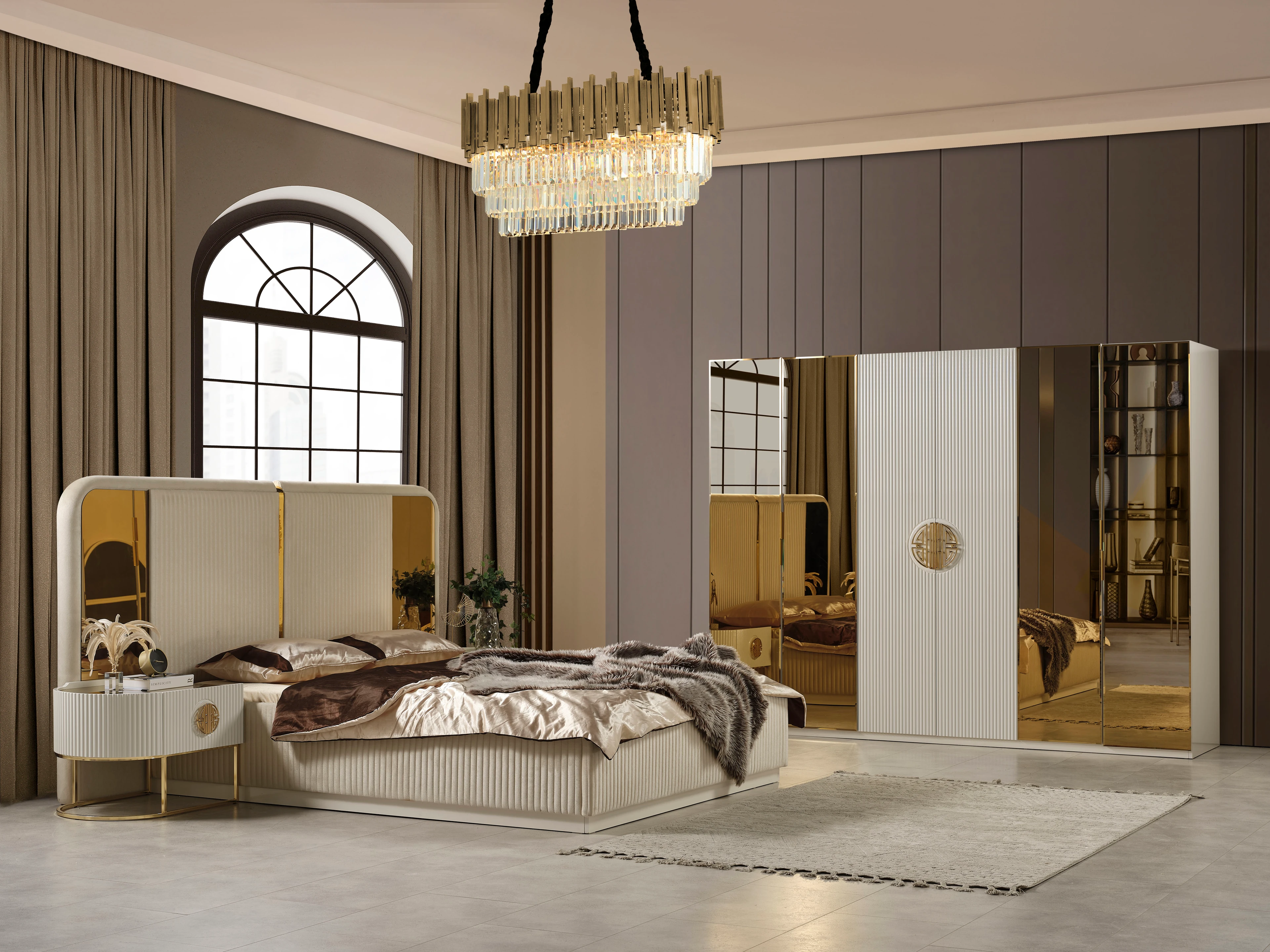 Gucci Gold Yatak Odası