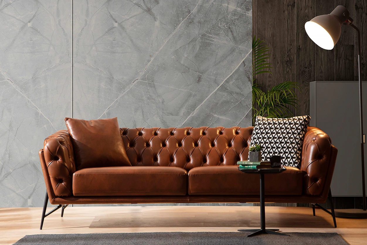 Hilton Deri Koltuk Takımı