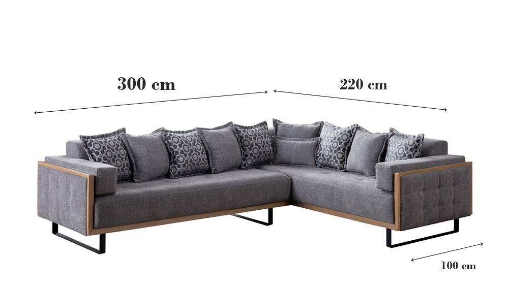Loft Metal Köşe Takımı