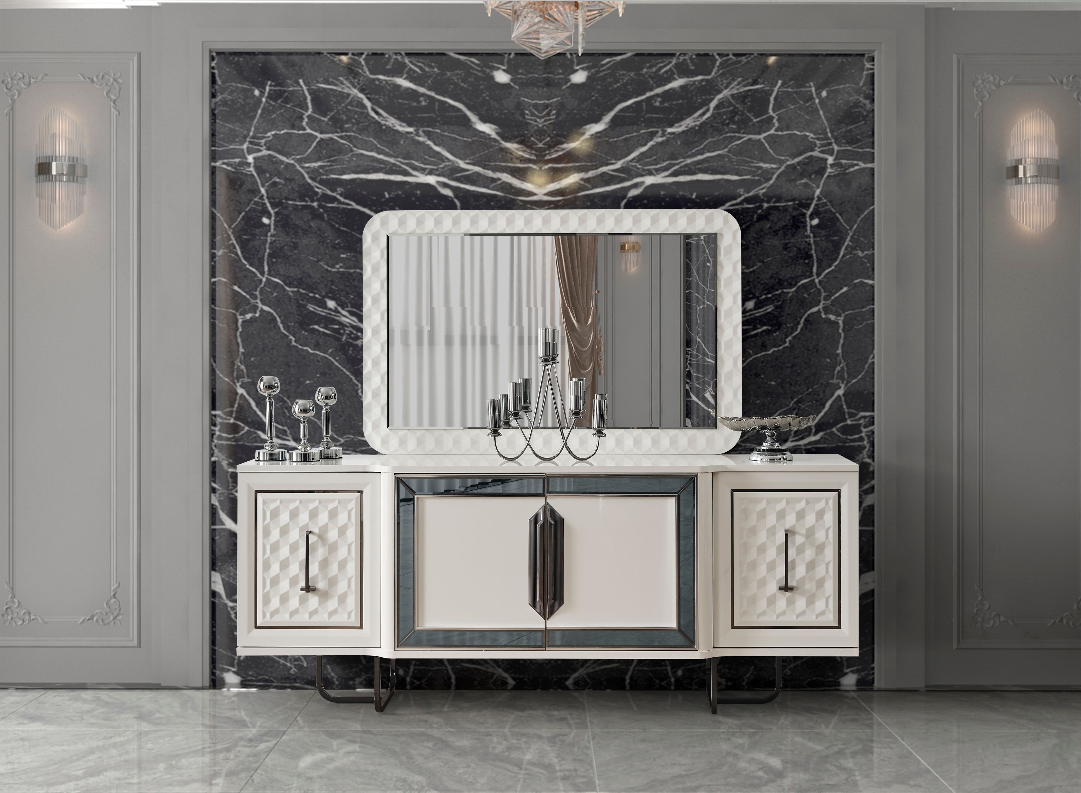 Lounge Silver Yemek Odası Takımı