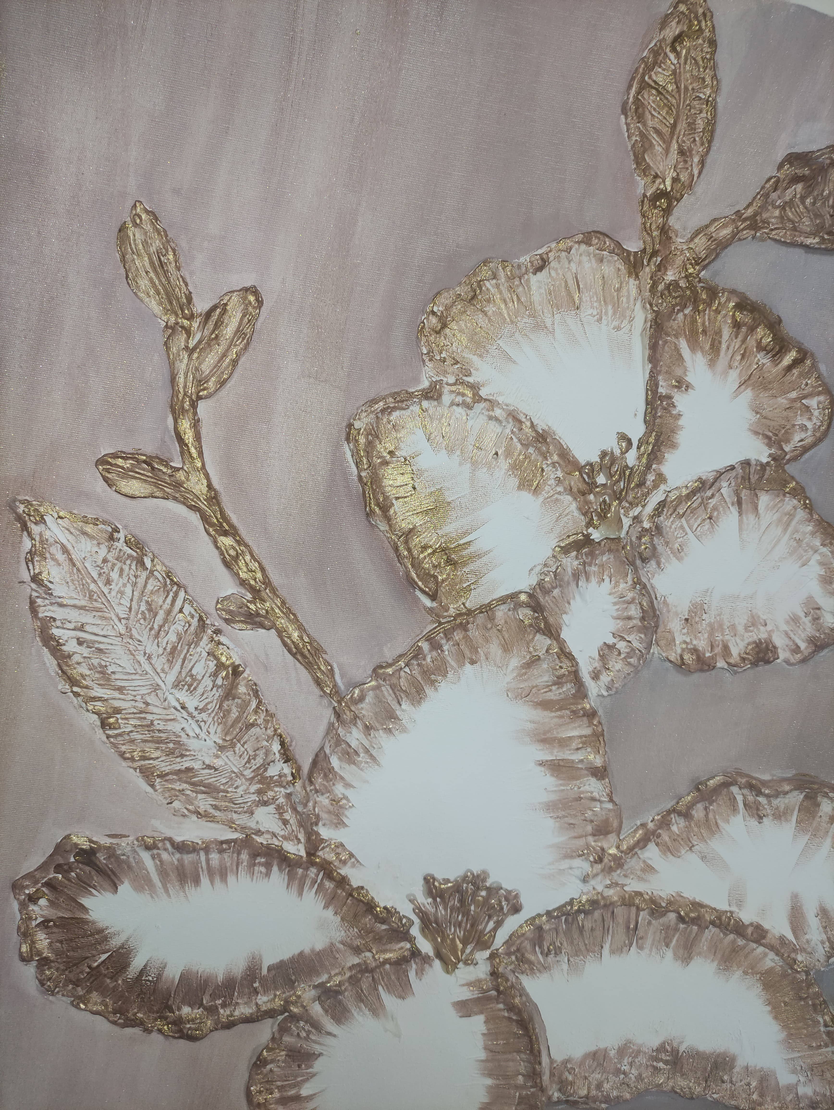 EL YAPIMI ÜÇ BOYUTLU DEKORATİF RÖLYEF TABLO 50x70