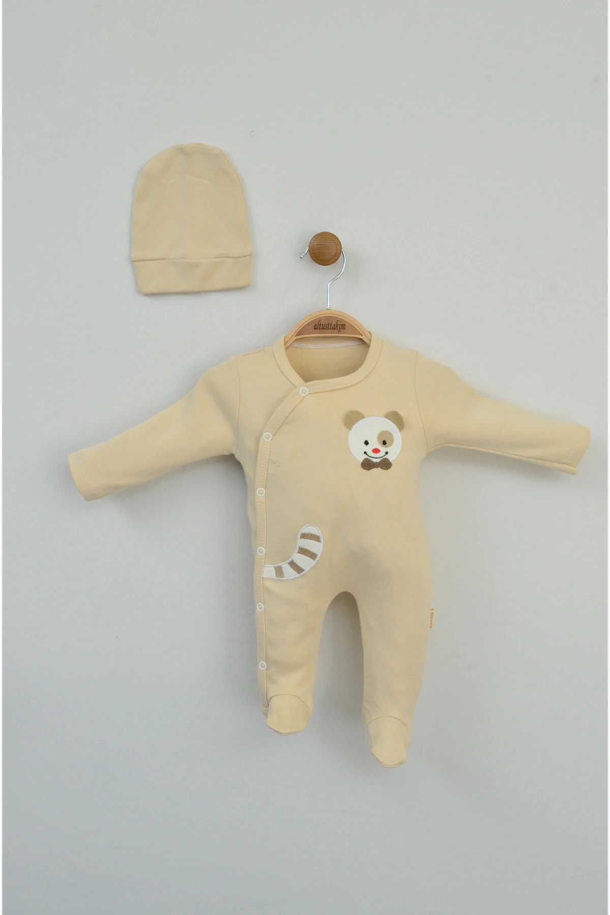 AYICIK DETAYLI AYAKLI 2Lİ TULUM (0-9 AY)