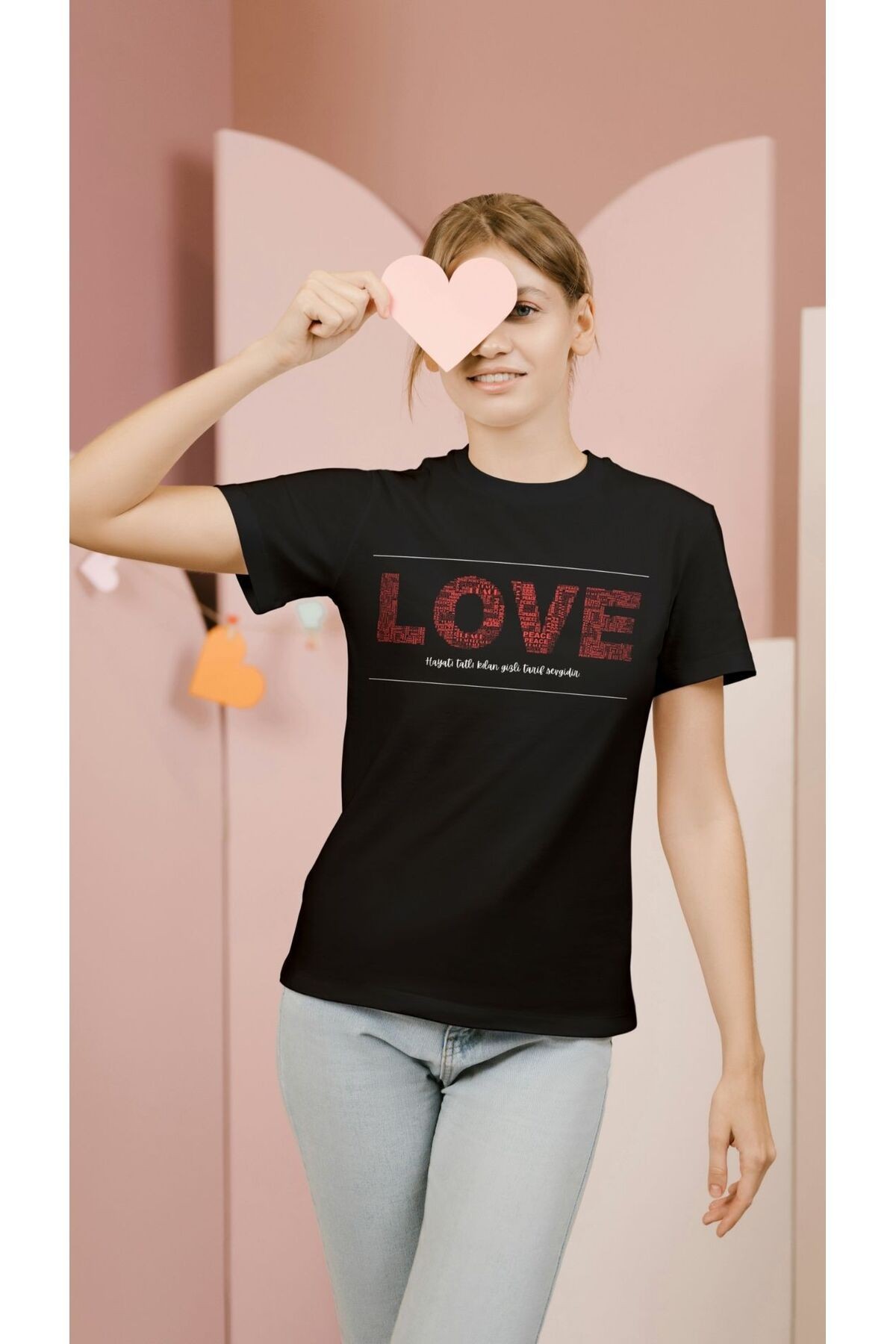 ÇİFTLER İÇİN TASARLANMIŞ UNISEX TSHIRT image