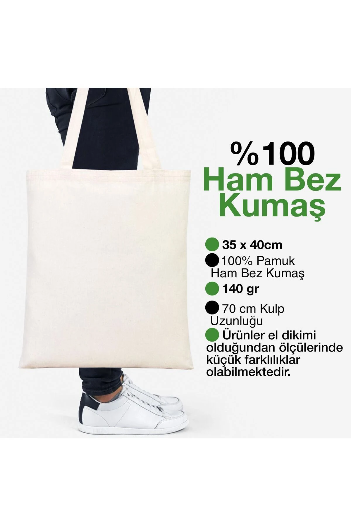 KEDİ VE ORMAN TEMALI  %100 Pamuklu Ham Bez Çanta