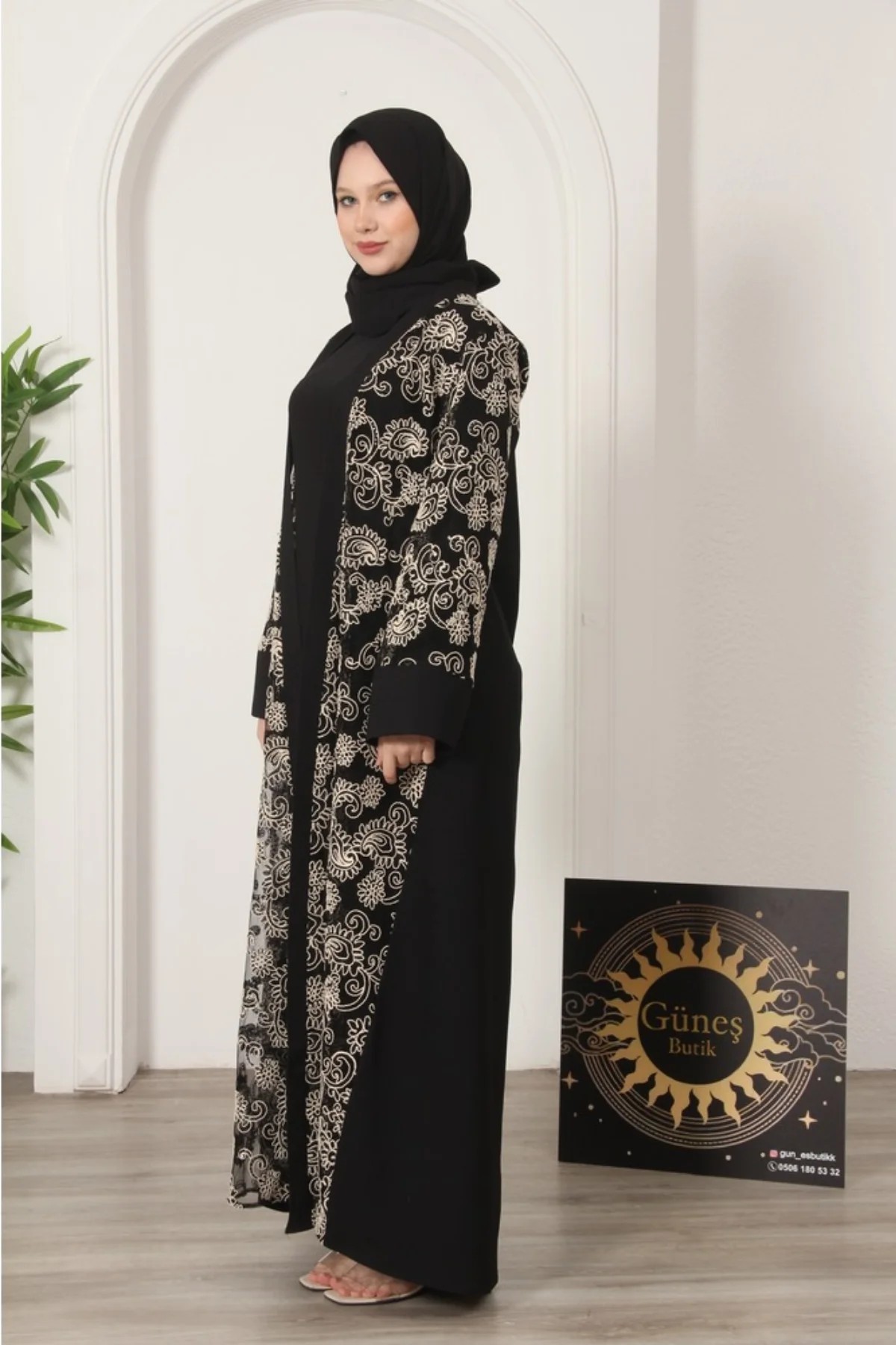 Desenli Abaya