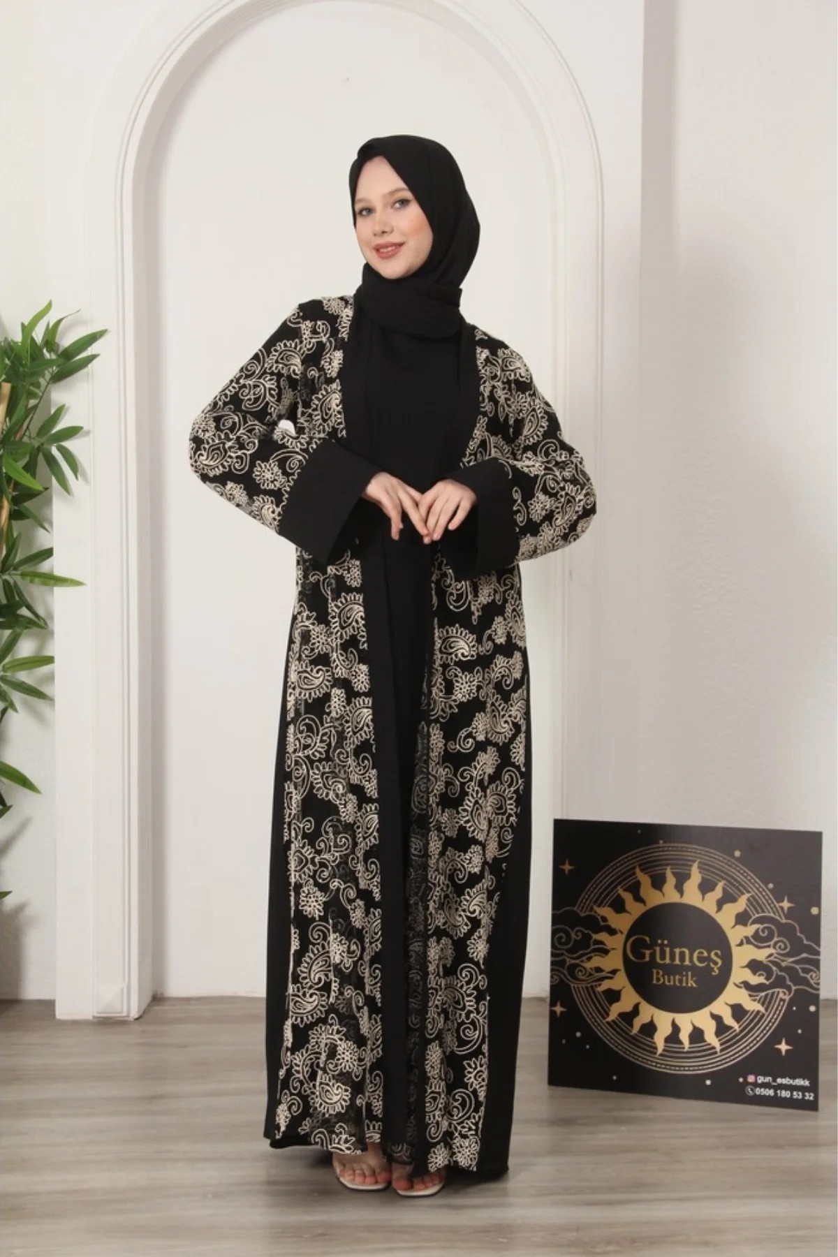 Desenli Abaya