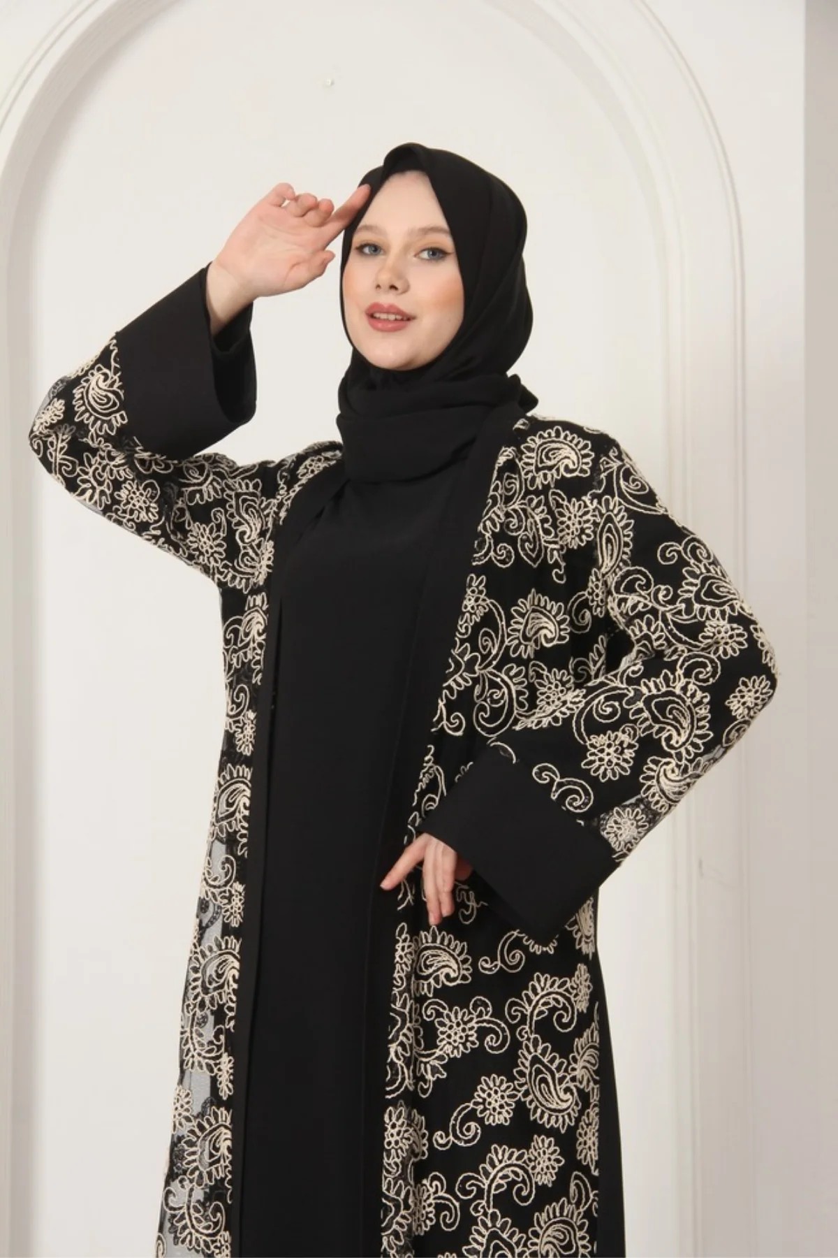 Desenli Abaya