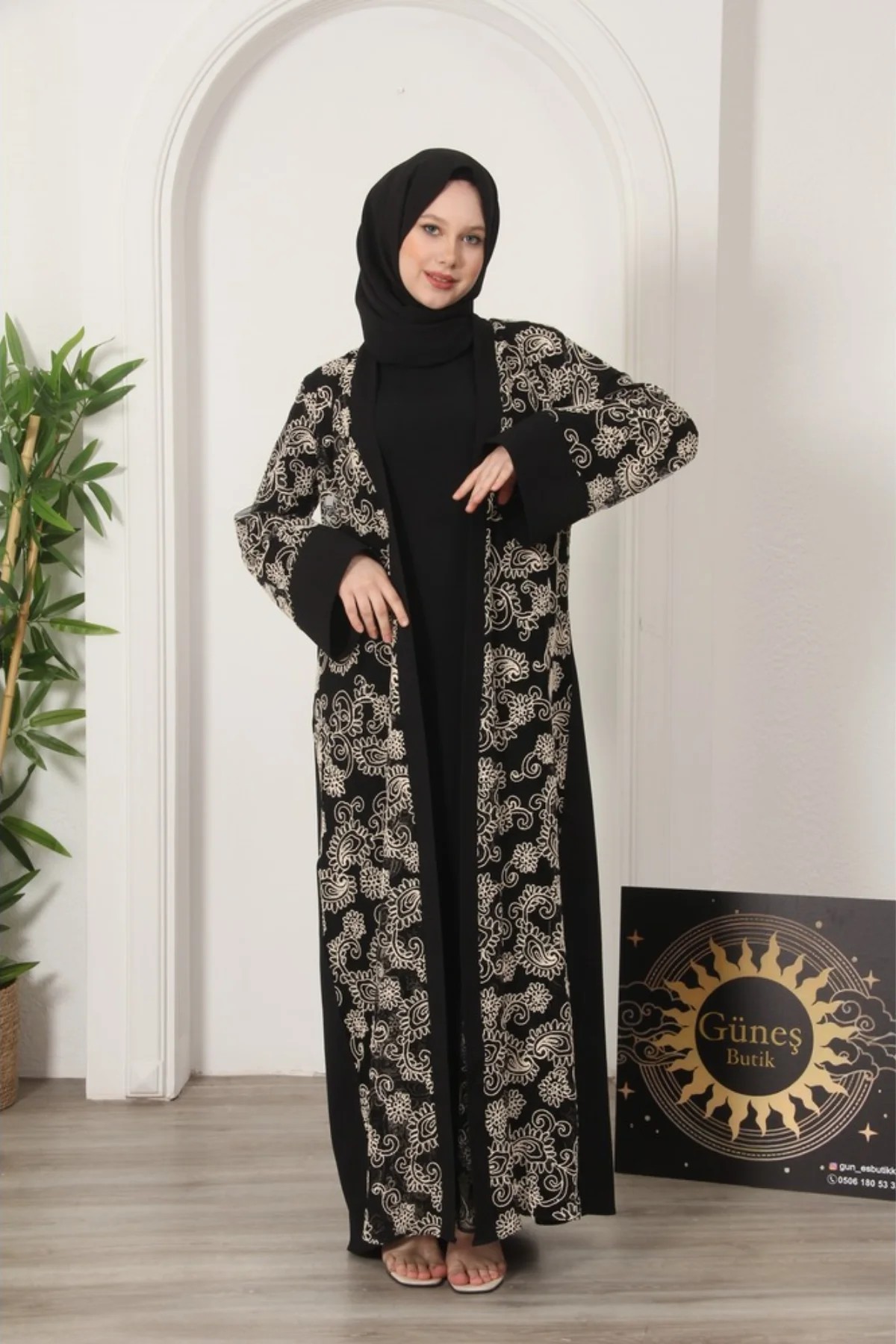 Desenli Abaya