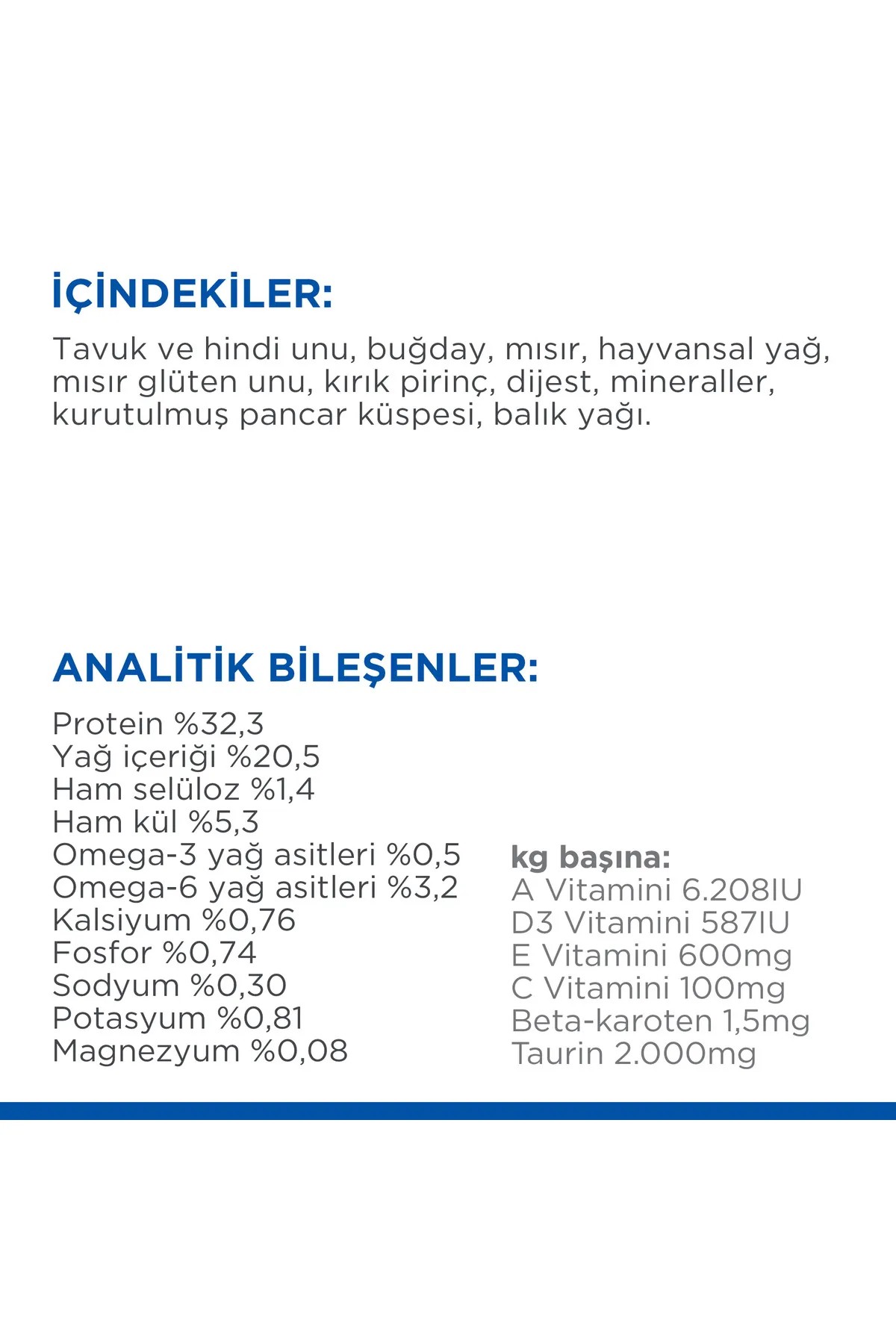 HİLLS TAVUKLU YETİŞKİN KEDİ MAMASI 1.5 KG